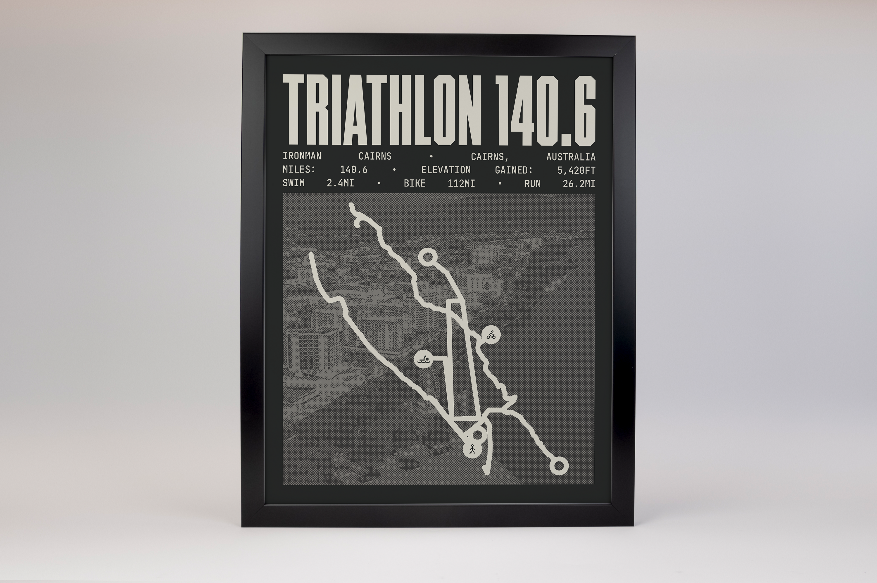 Ironman 140.6 Cairns Poster