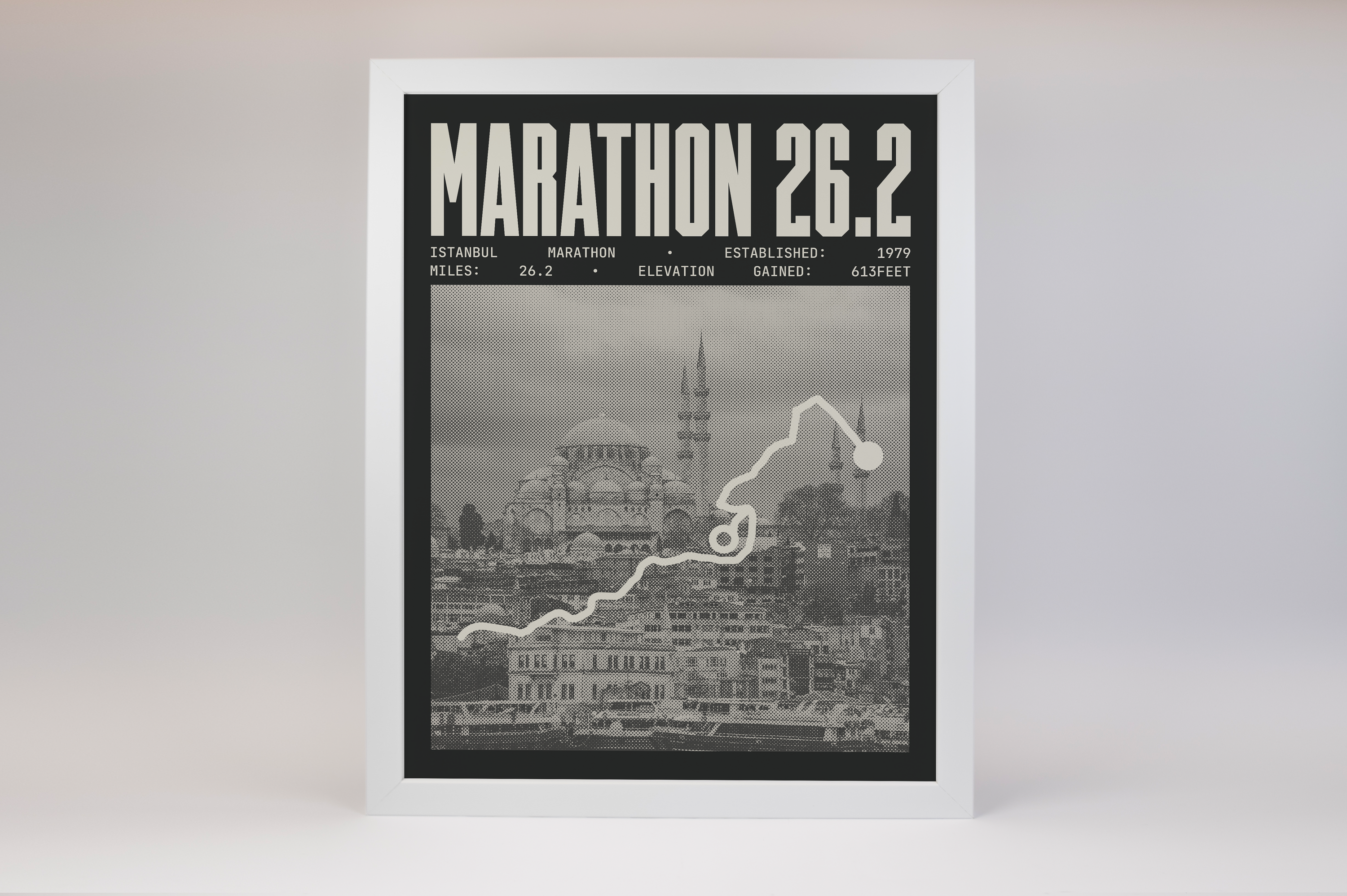 Istanbul Marathon Poster