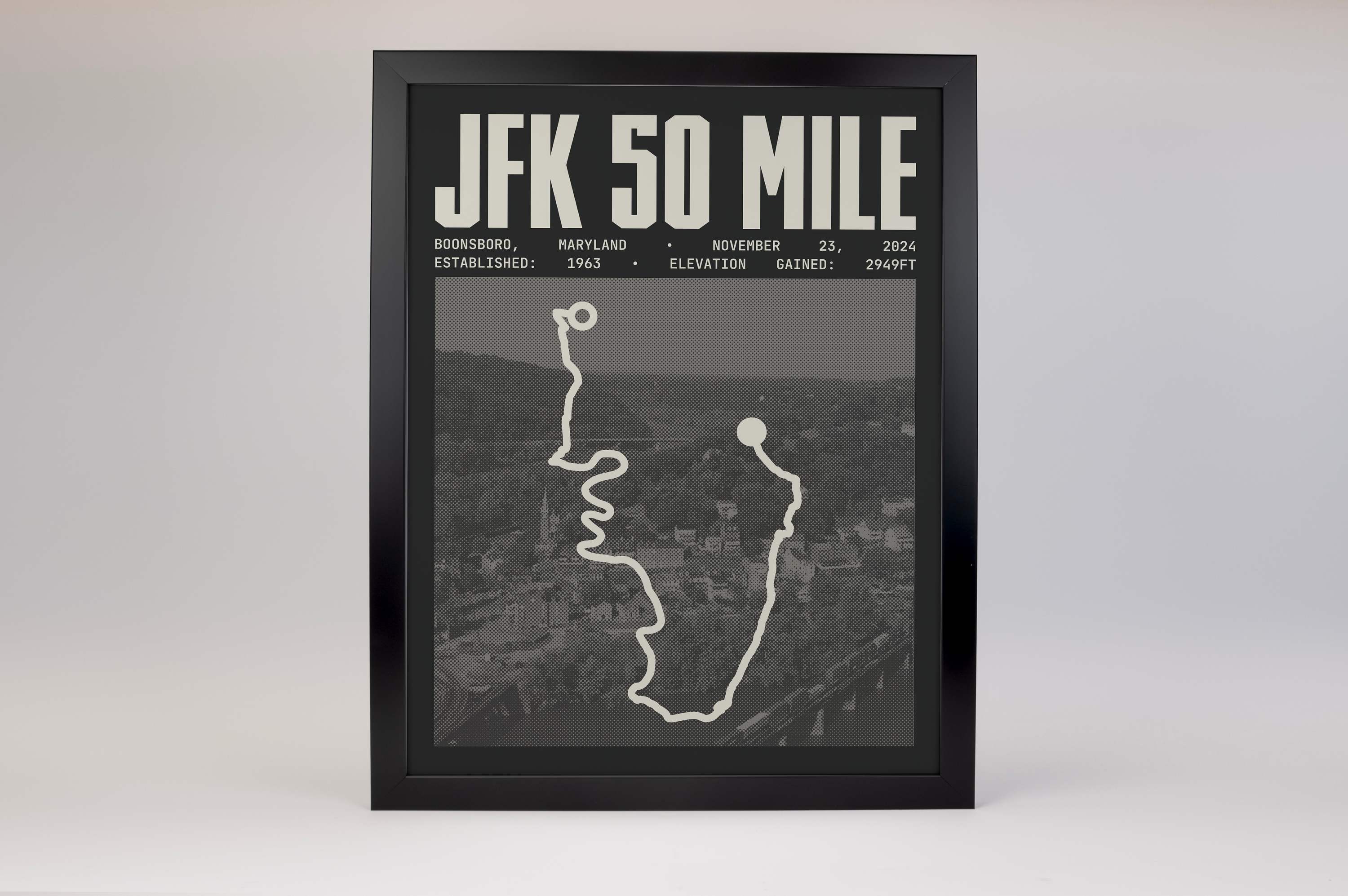 JFK 50 Endurance Run Poster