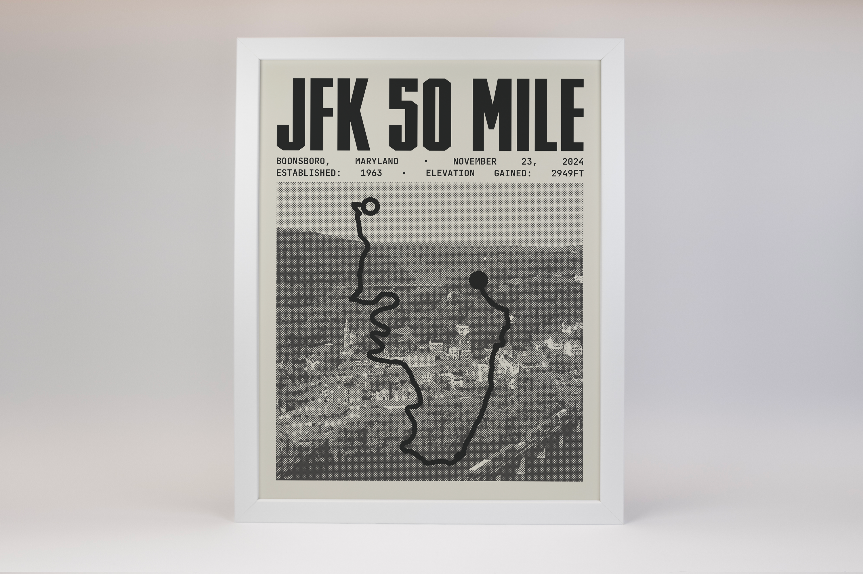 JFK 50 Endurance Run Poster