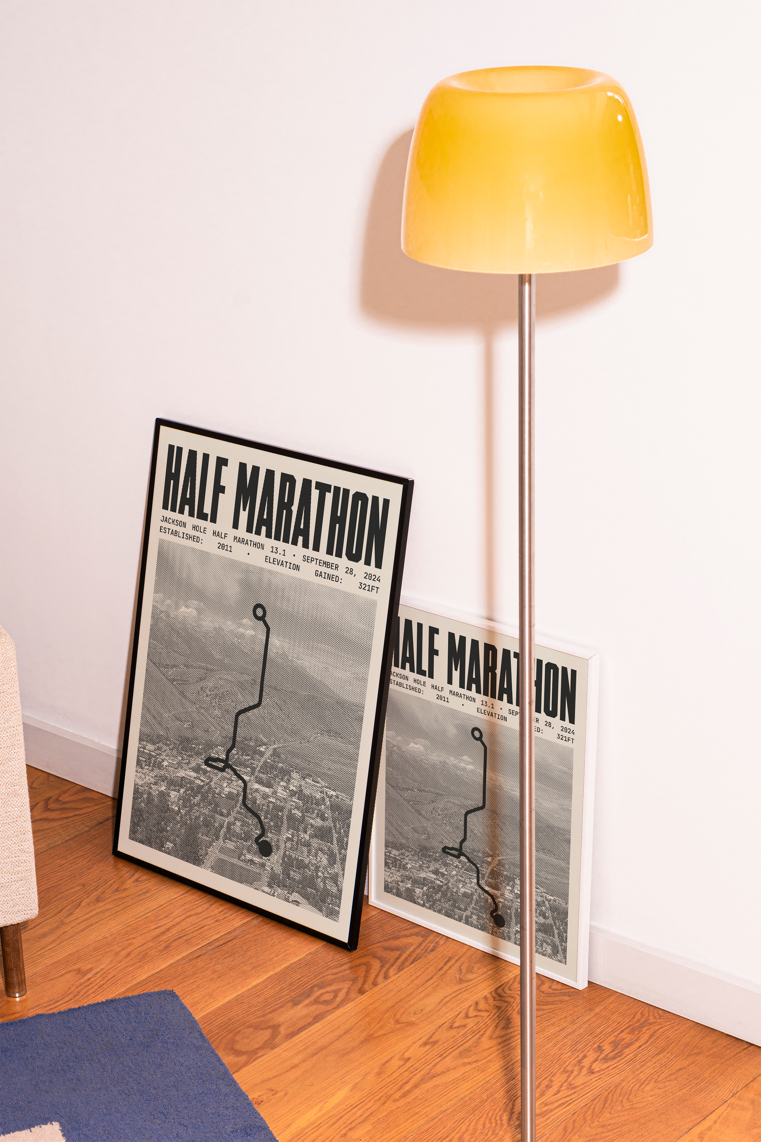 Jackson Hole Half-Marathon Poster