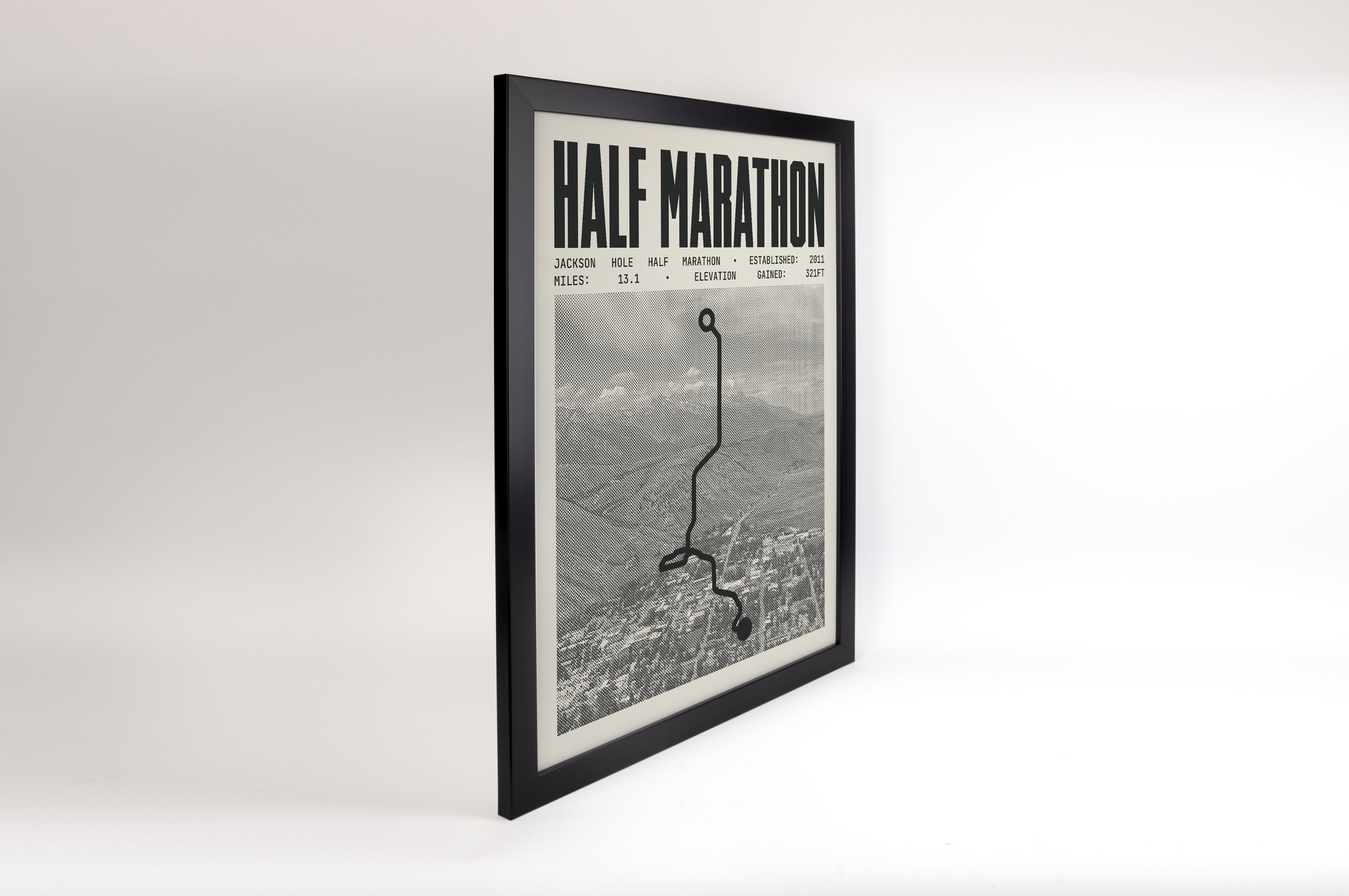 Jackson Hole Half-Marathon Poster