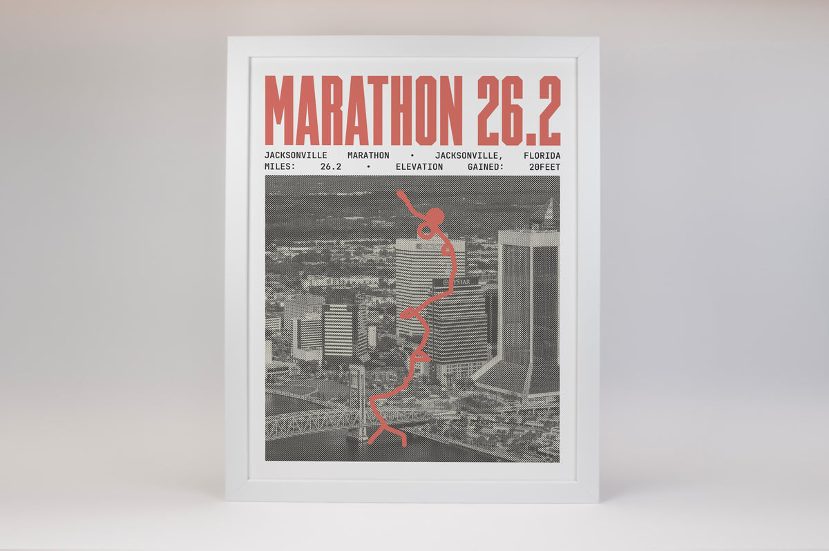Jacksonville Marathon Poster