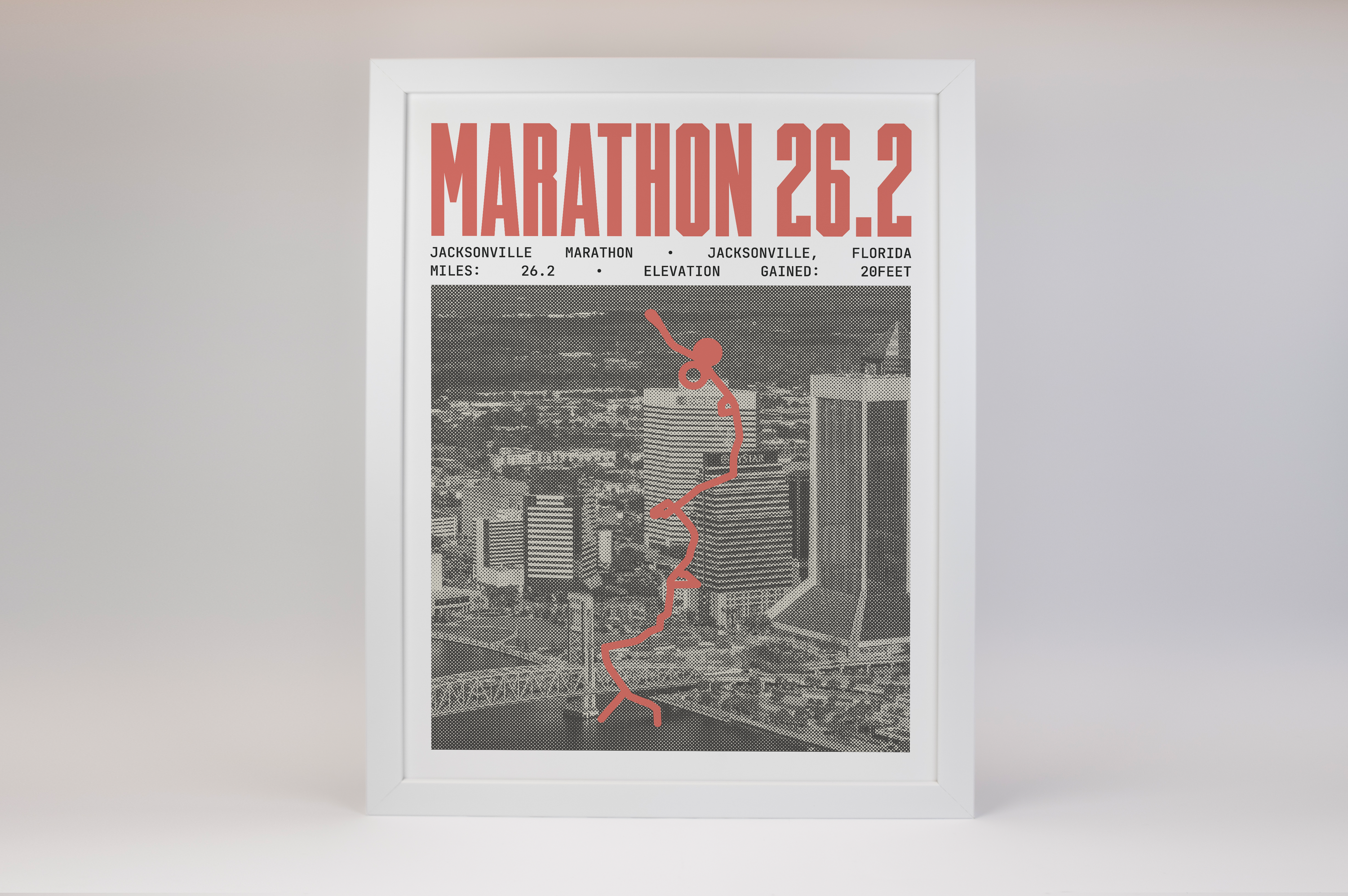 Jacksonville Marathon Poster