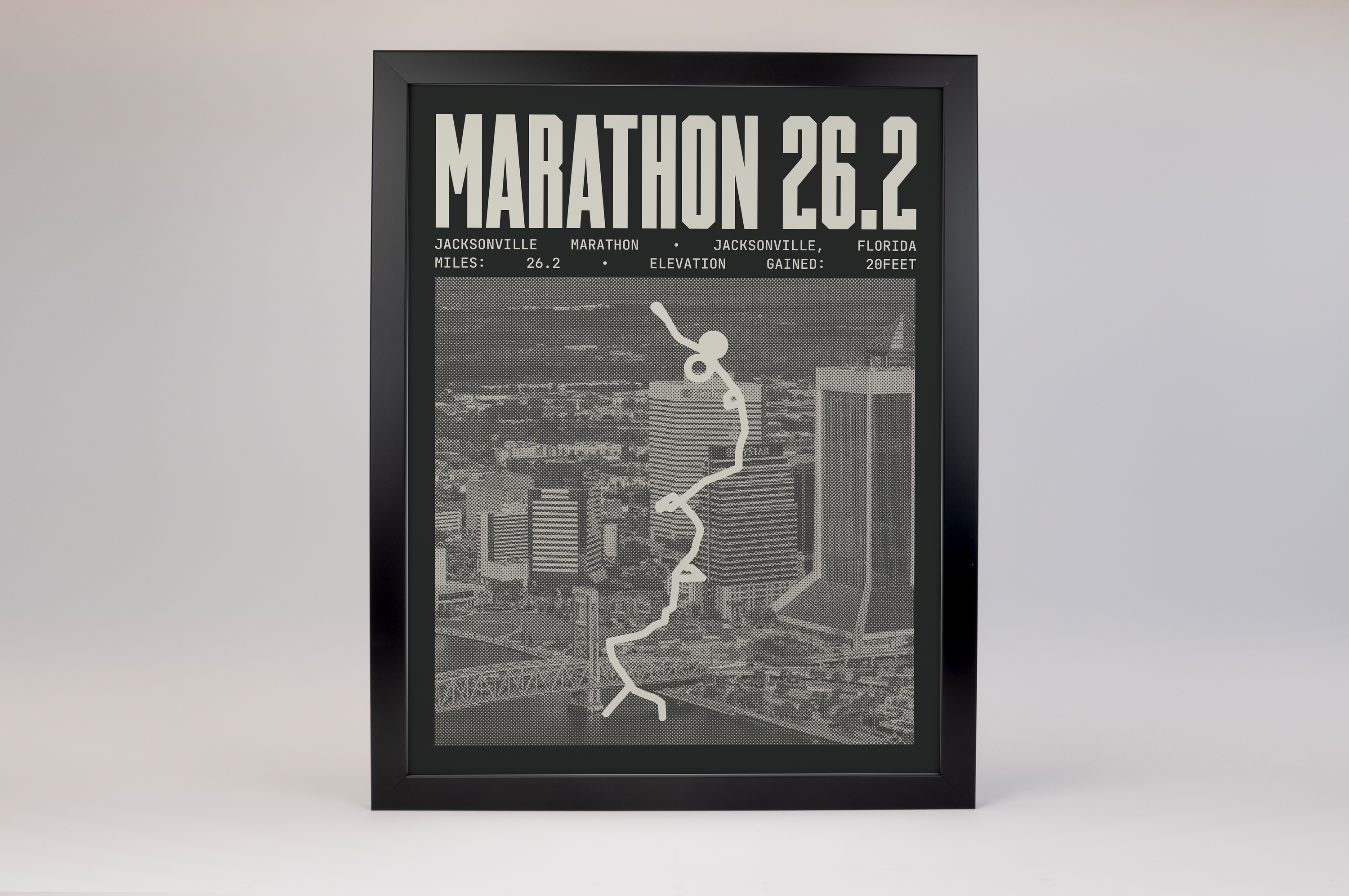Jacksonville Marathon Poster
