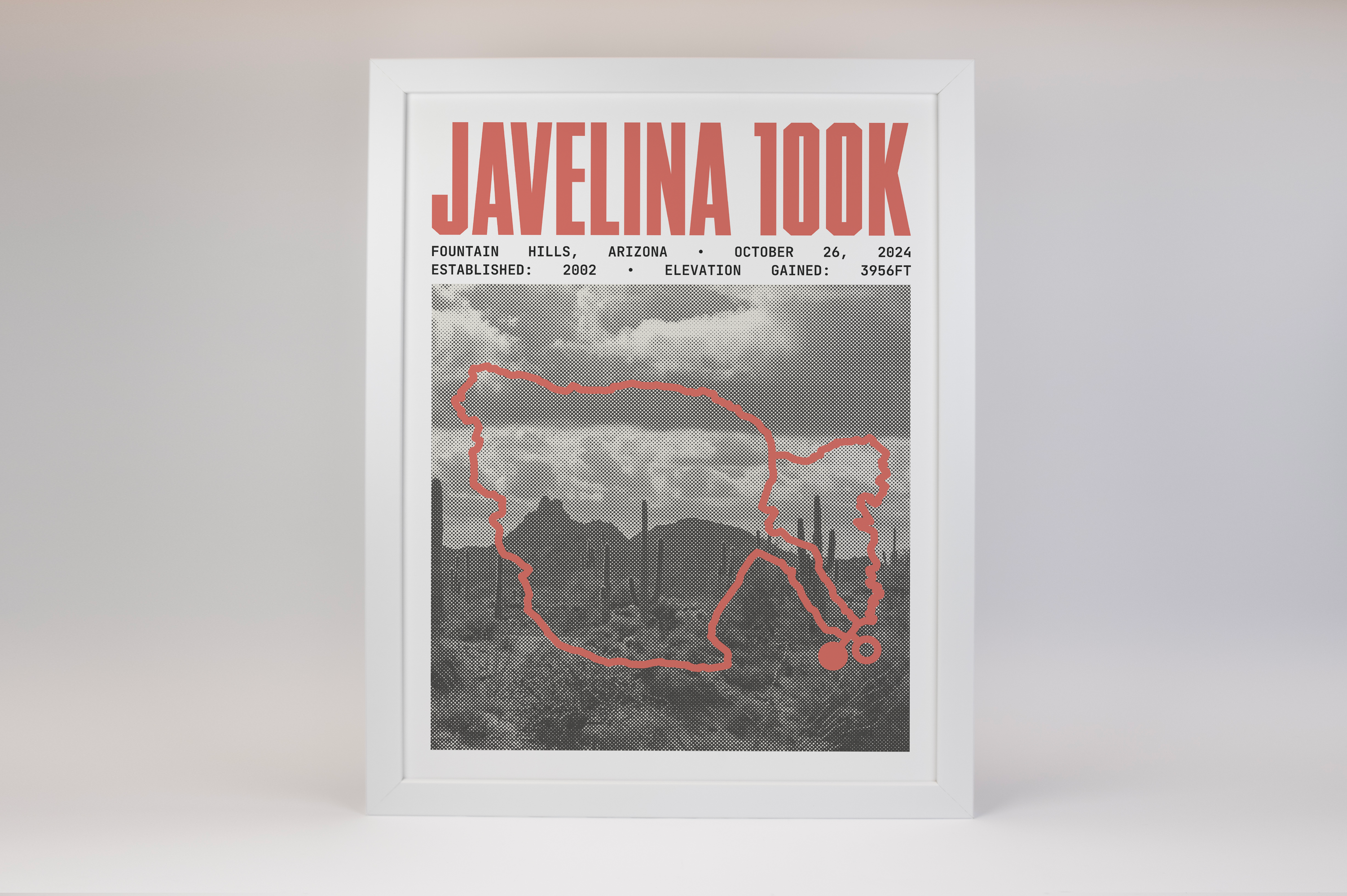 Javelina 100K Endurance Run Poster