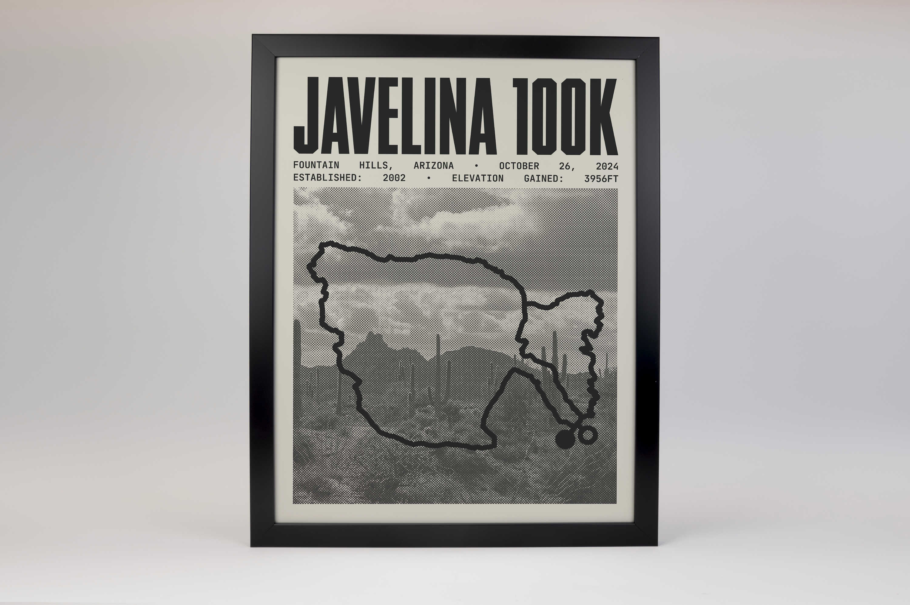 Javelina 100K Endurance Run Poster