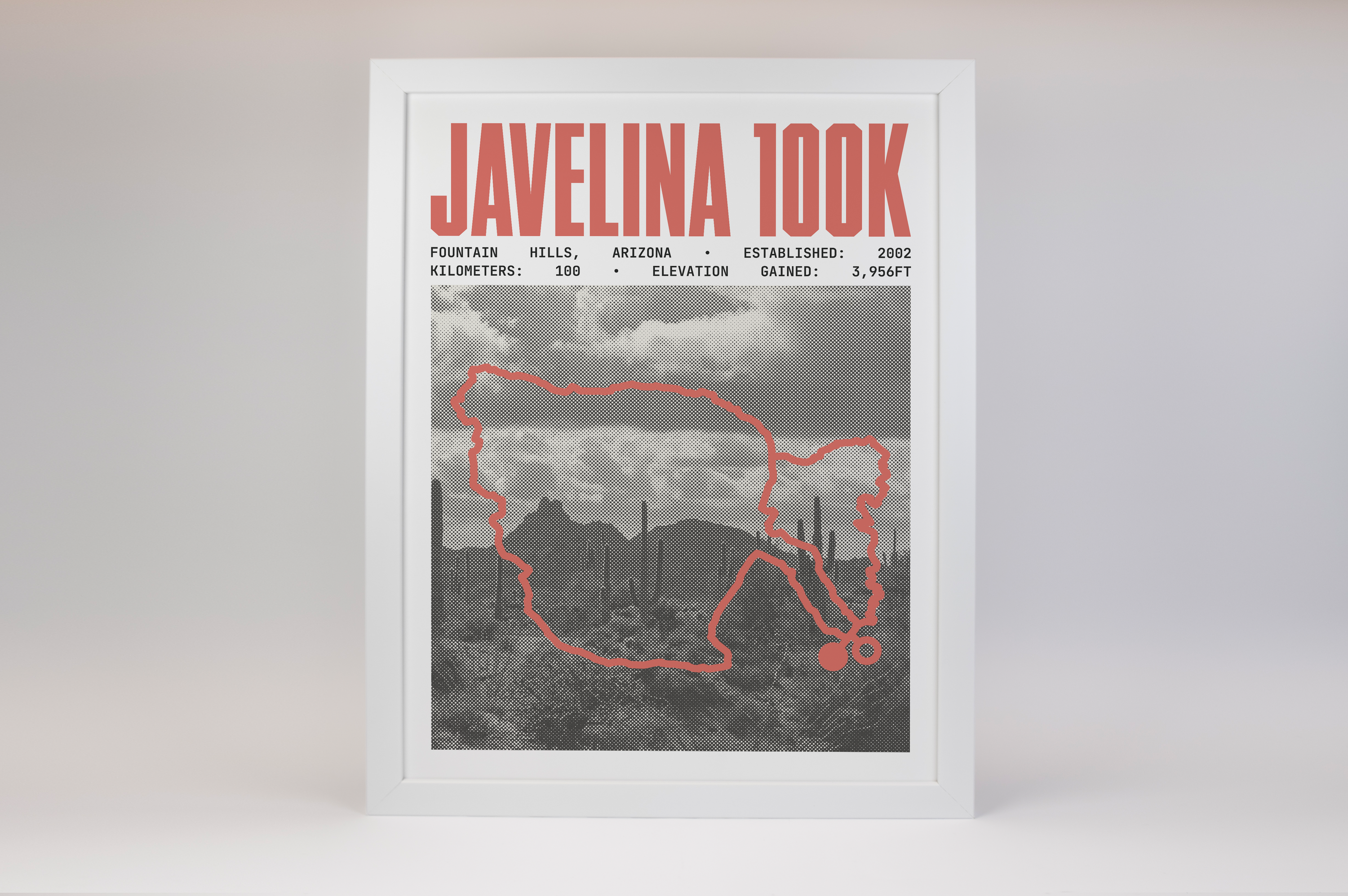 Javelina 100K Endurance Run Poster