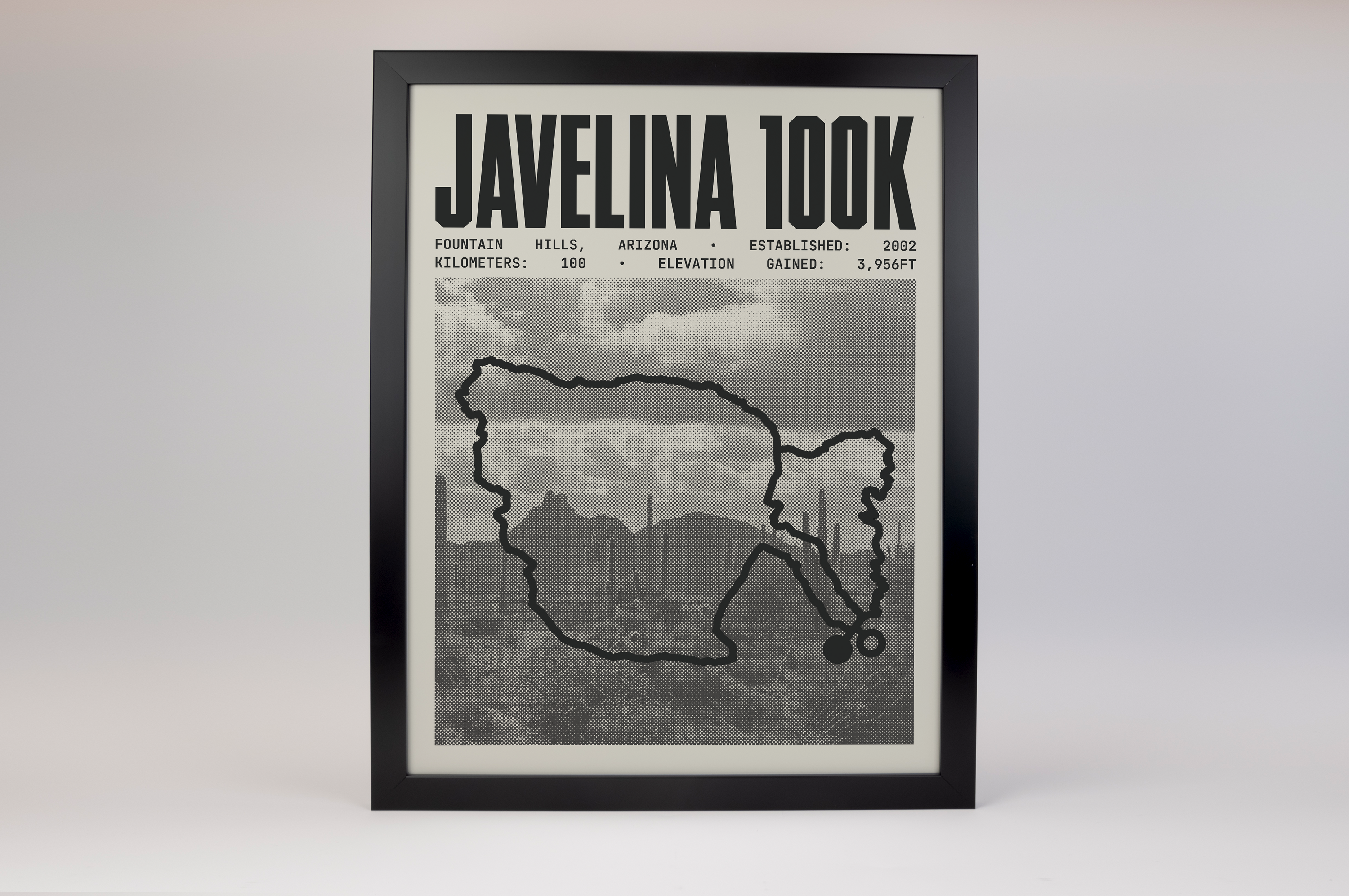 Javelina 100K Endurance Run Poster
