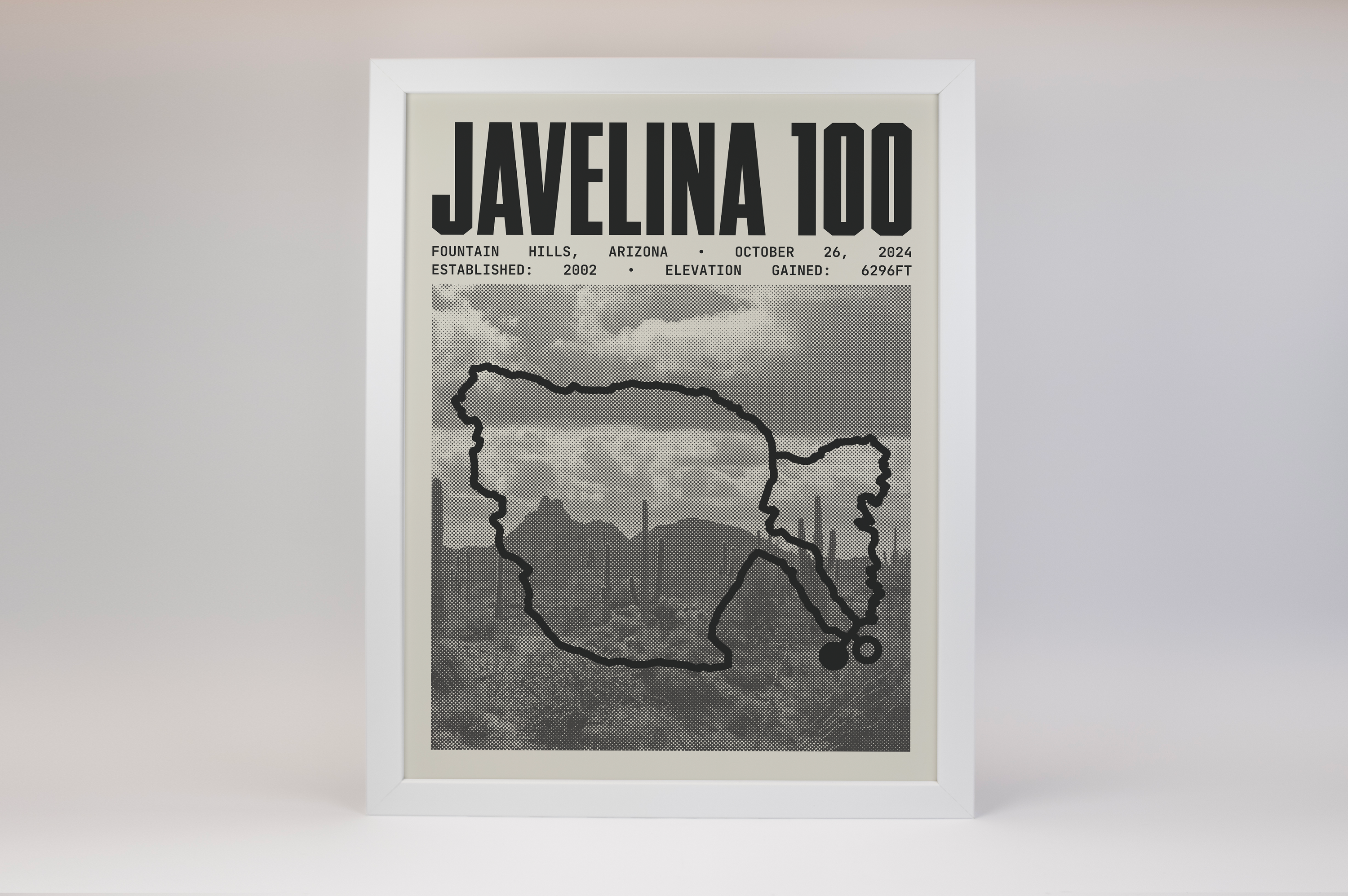 Javelina 100 Mile Endurance Run Poster