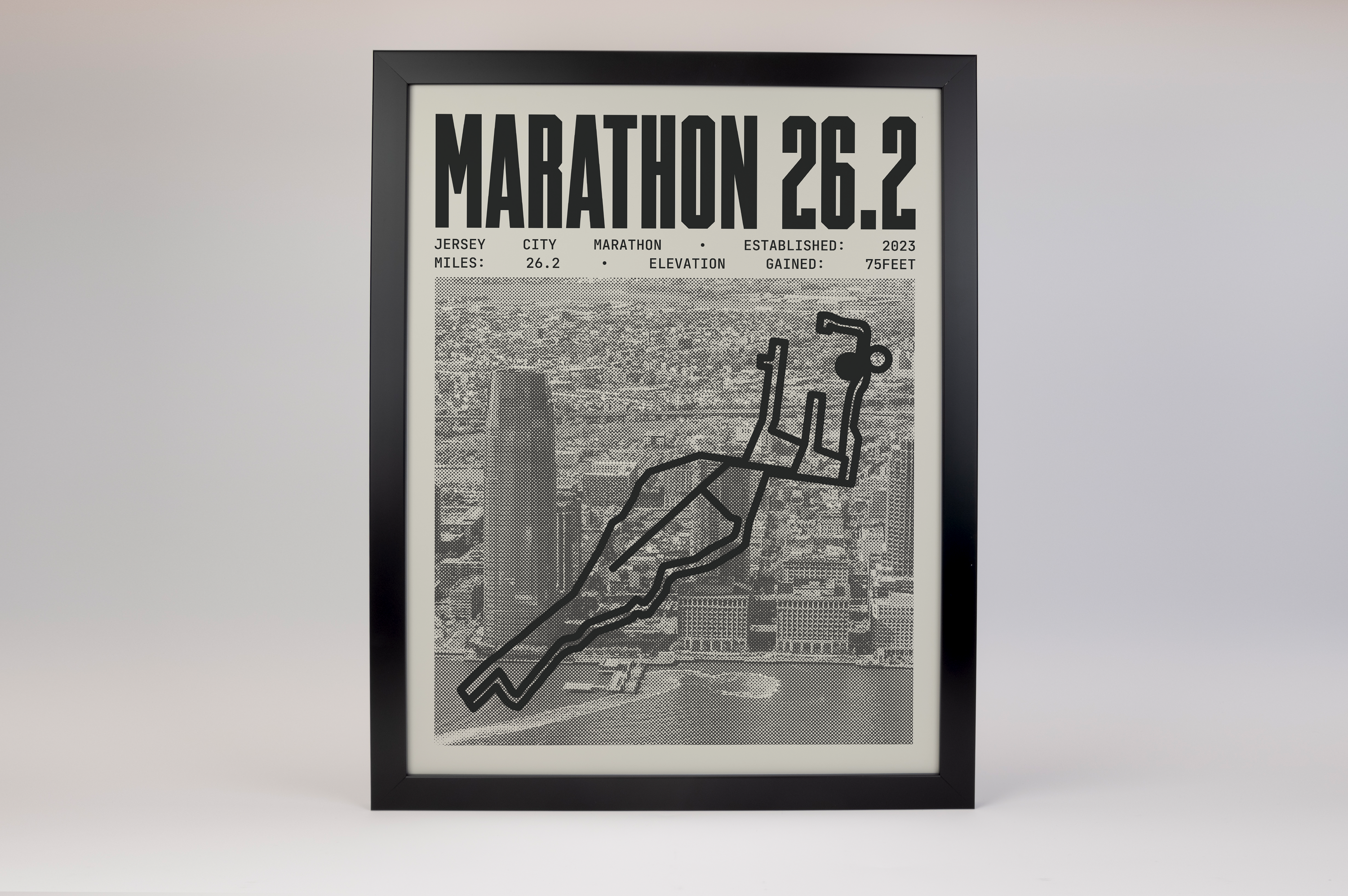 Jersey City Marathon Poster