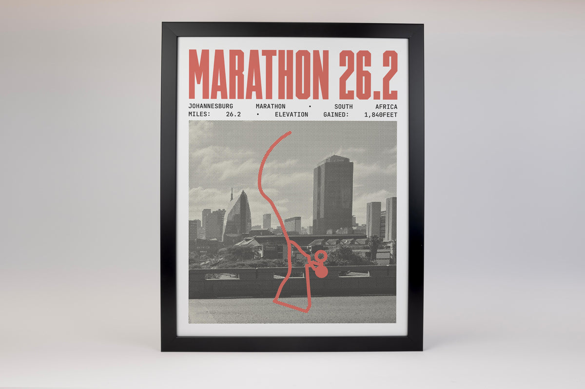 Johannesburg Marathon Poster