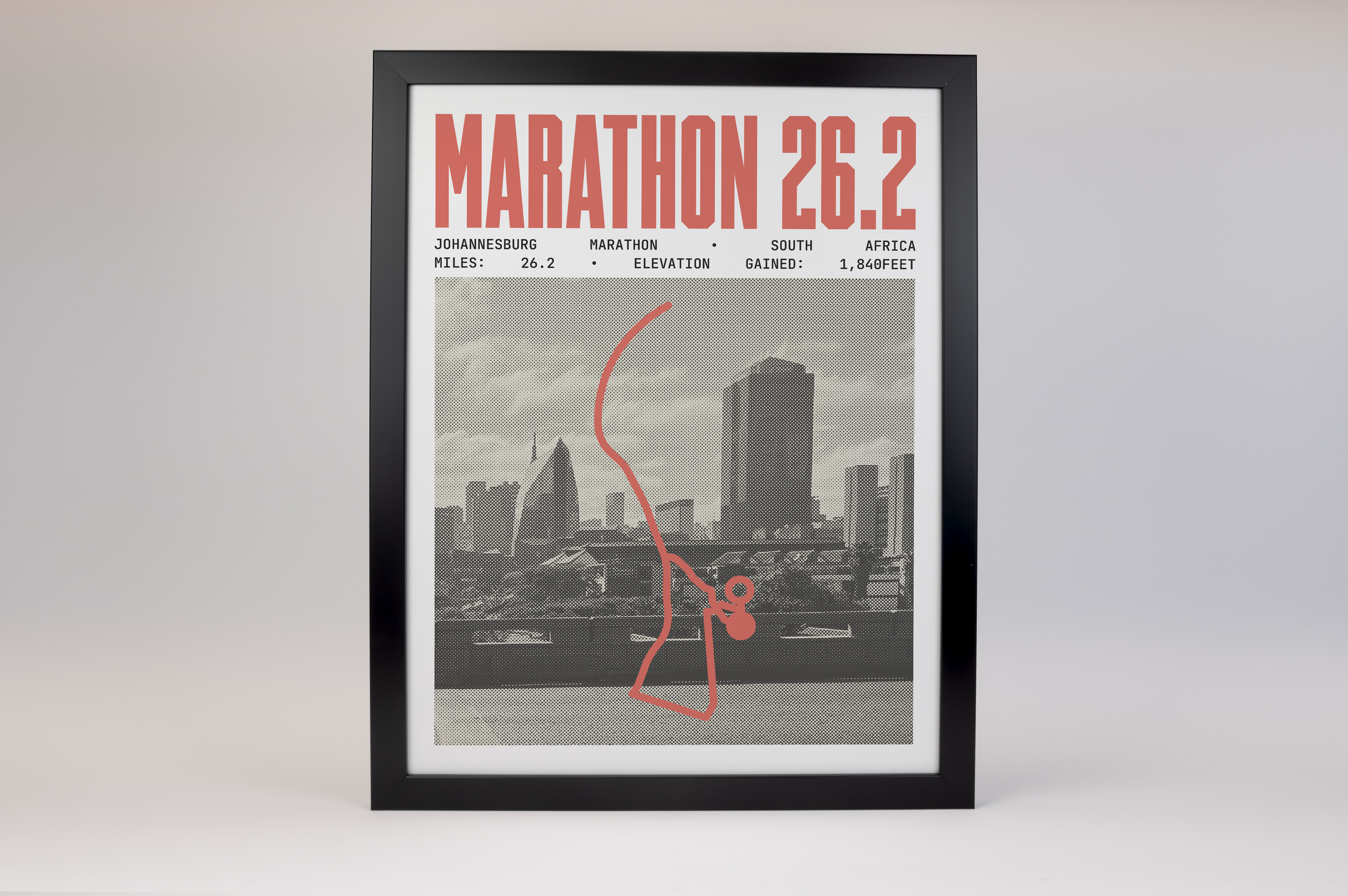 Johannesburg Marathon Poster