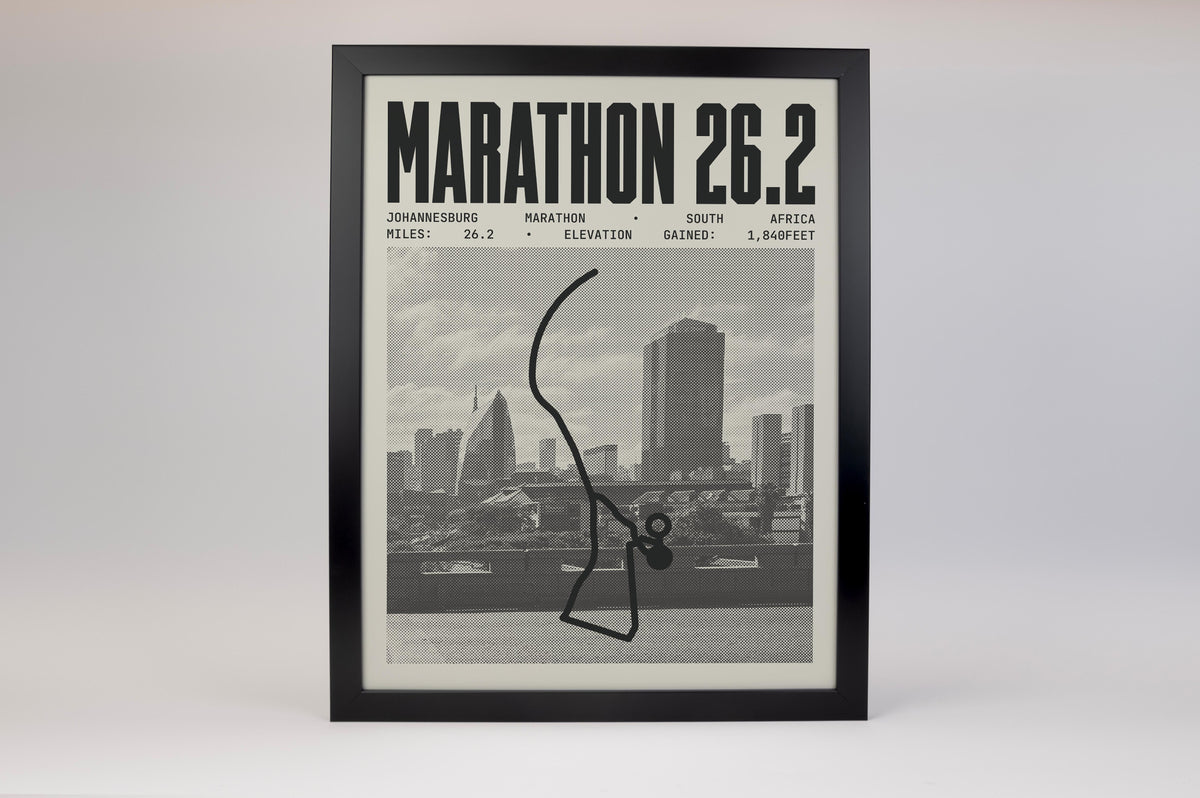 Johannesburg Marathon Poster