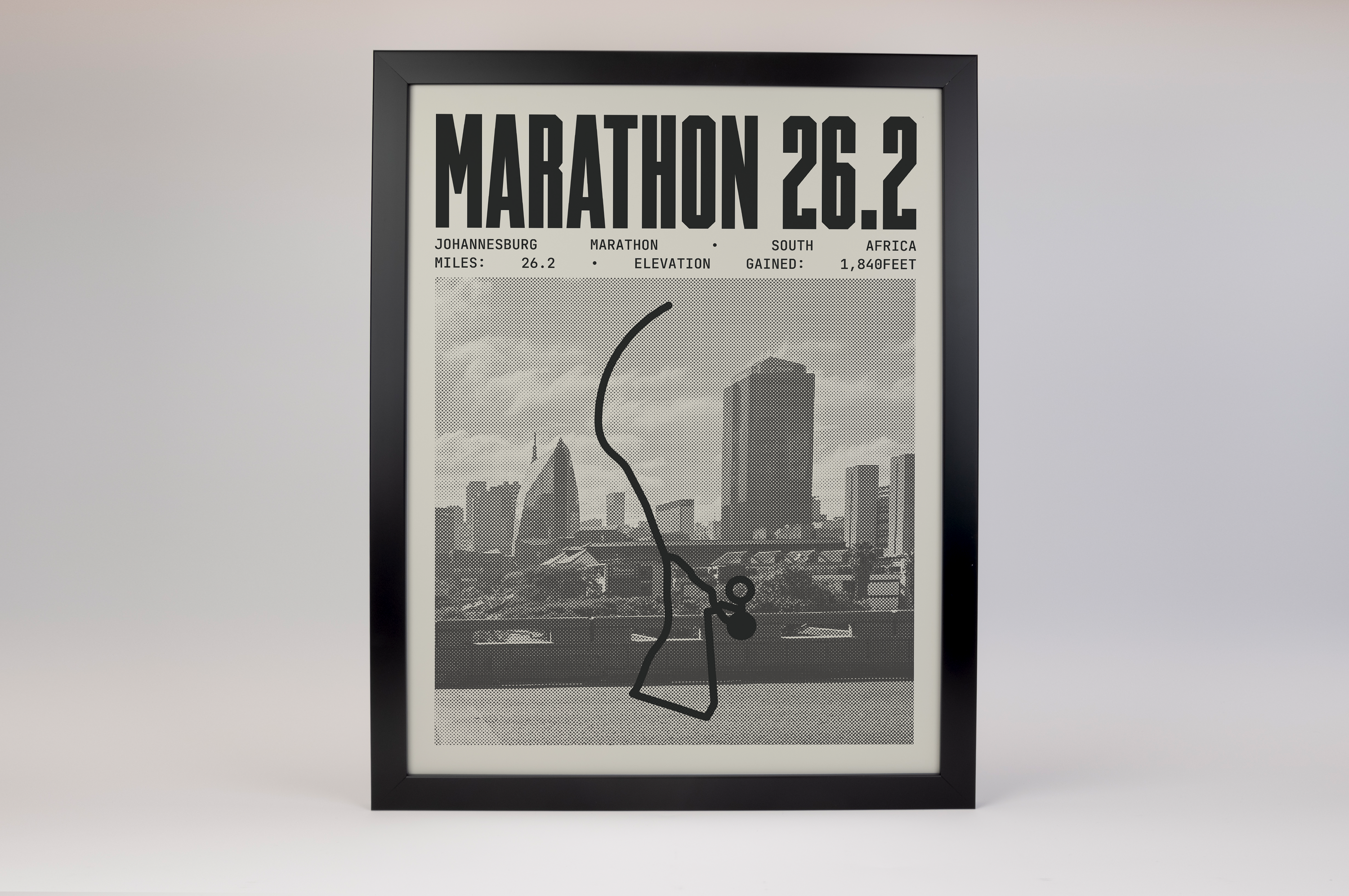 Johannesburg Marathon Poster