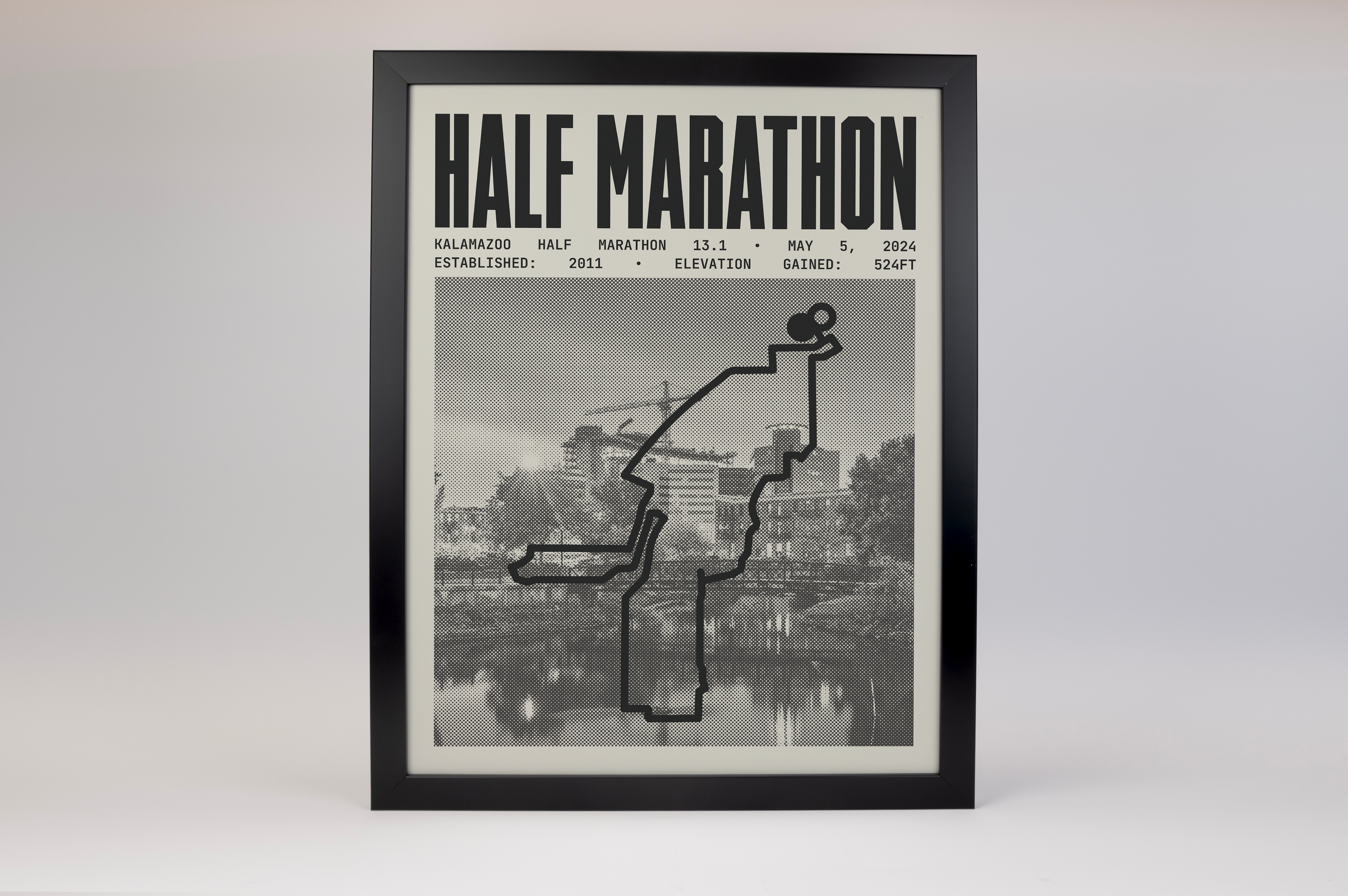 Kalamazoo Half-Marathon Poster