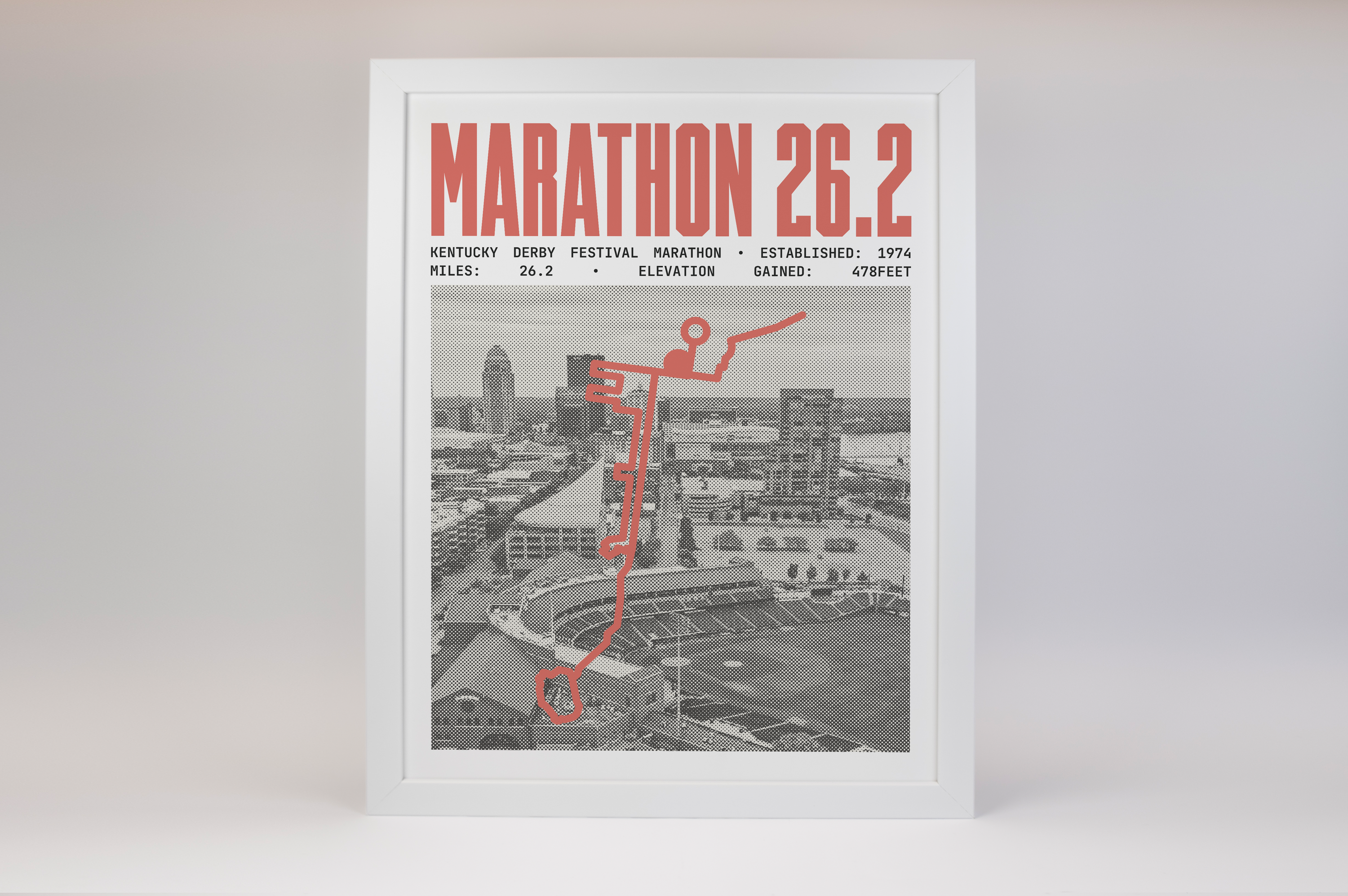 Kentucky Derby Festival Marathon Poster V2