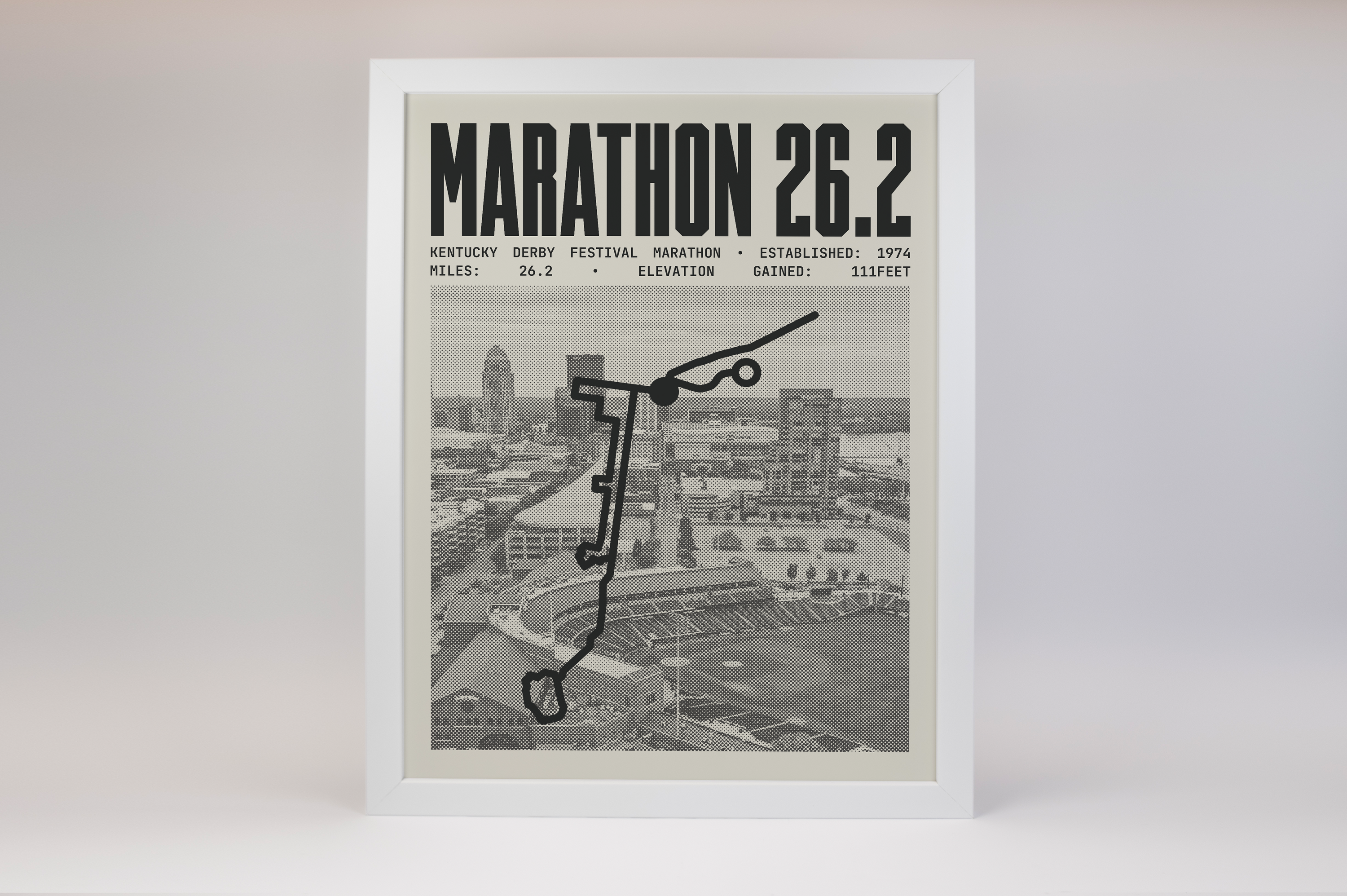 Kentucky Derby Festival Marathon Poster