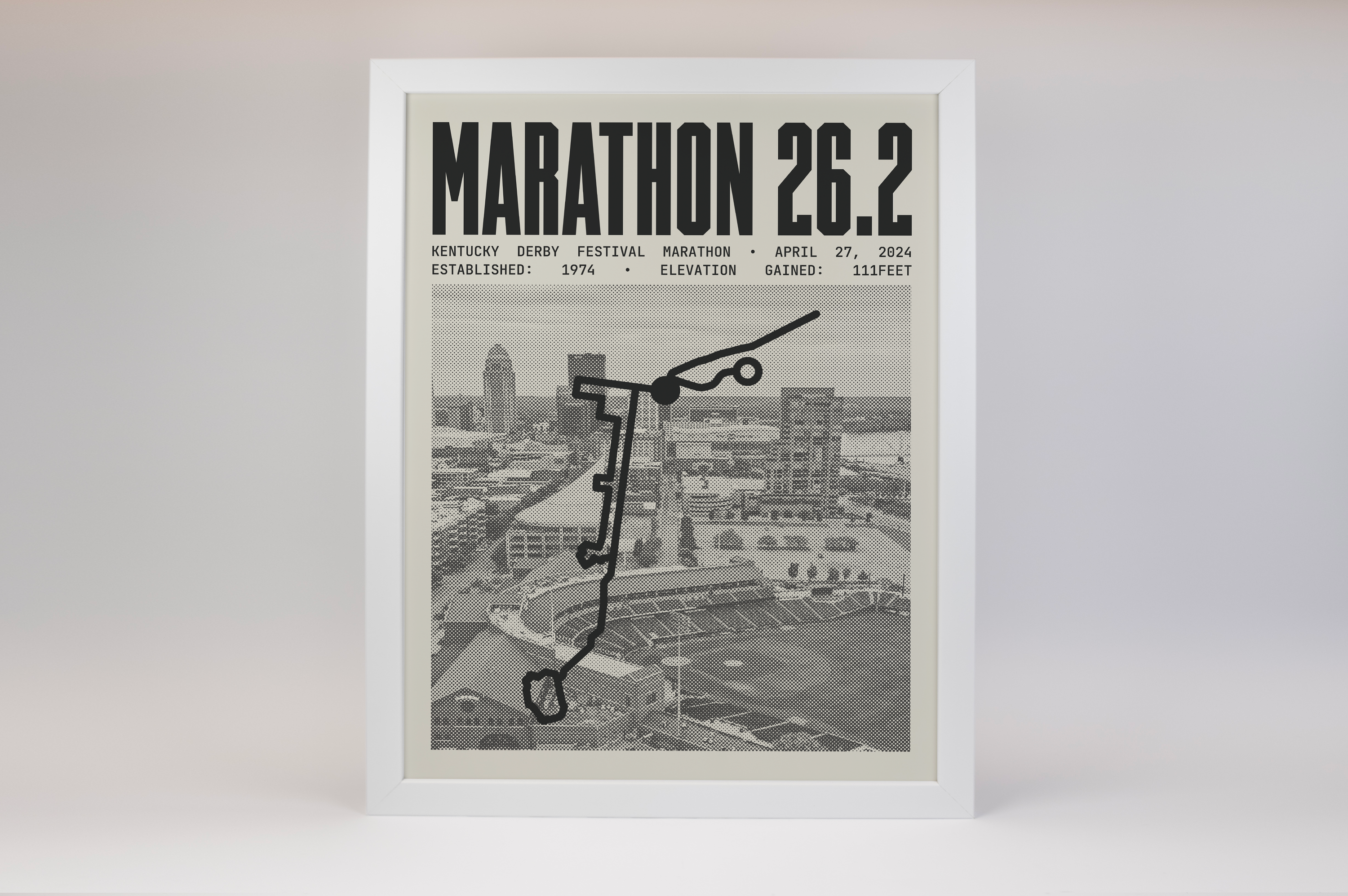 Kentucky Derby Festival Marathon Poster