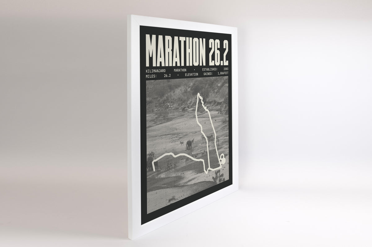 Kilimanjaro Marathon Poster