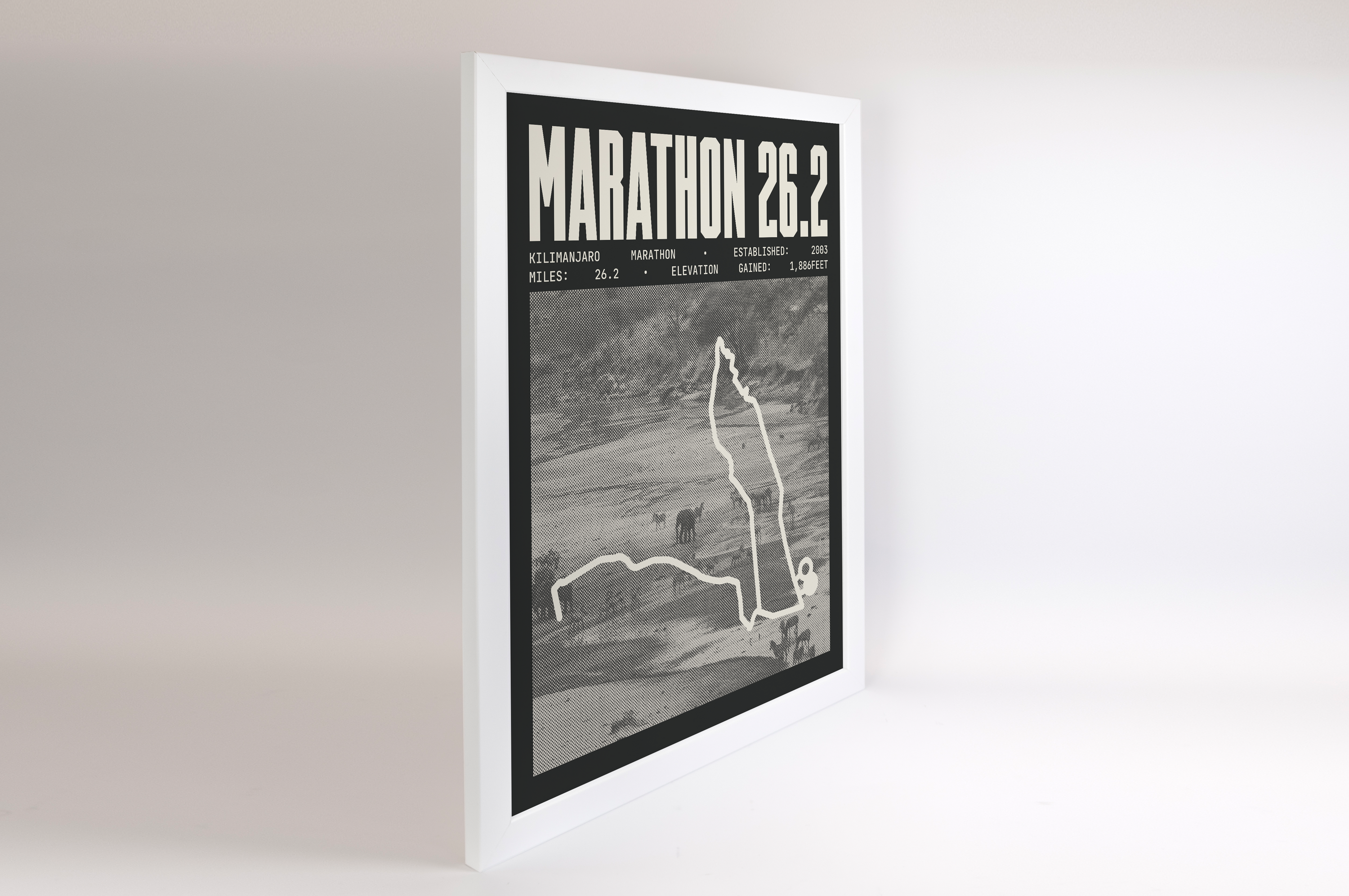 Kilimanjaro Marathon Poster
