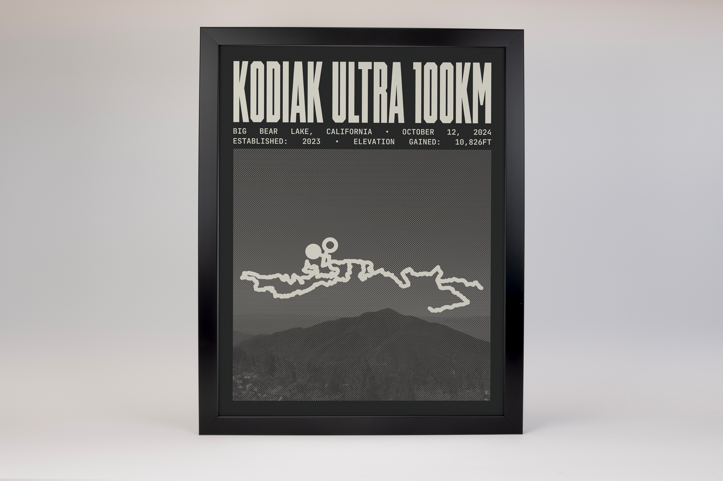 Kodiak Ultra 100K Endurance Run Poster