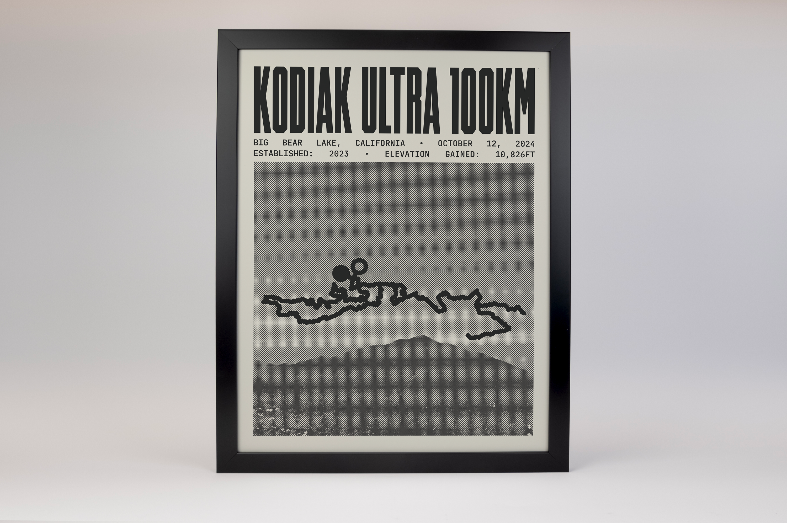 Kodiak Ultra 100K Endurance Run Poster