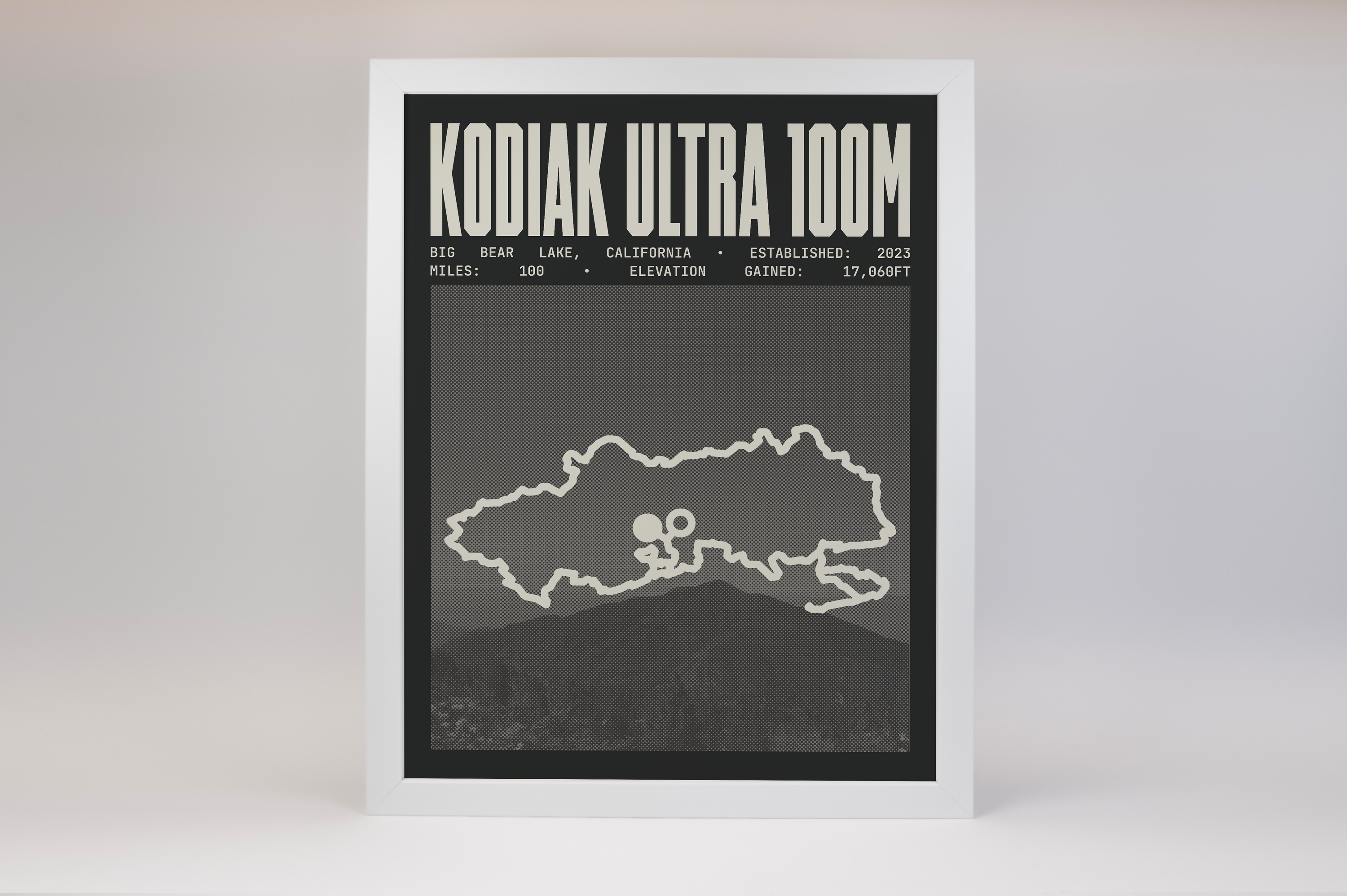 Kodiak Ultra 100 Mile Endurance Run Poster