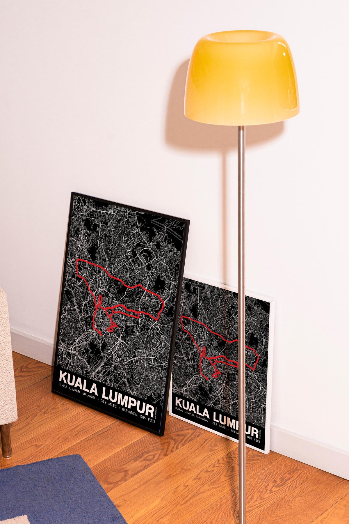 Kuala Lumpur Marathon Poster - Grid Style