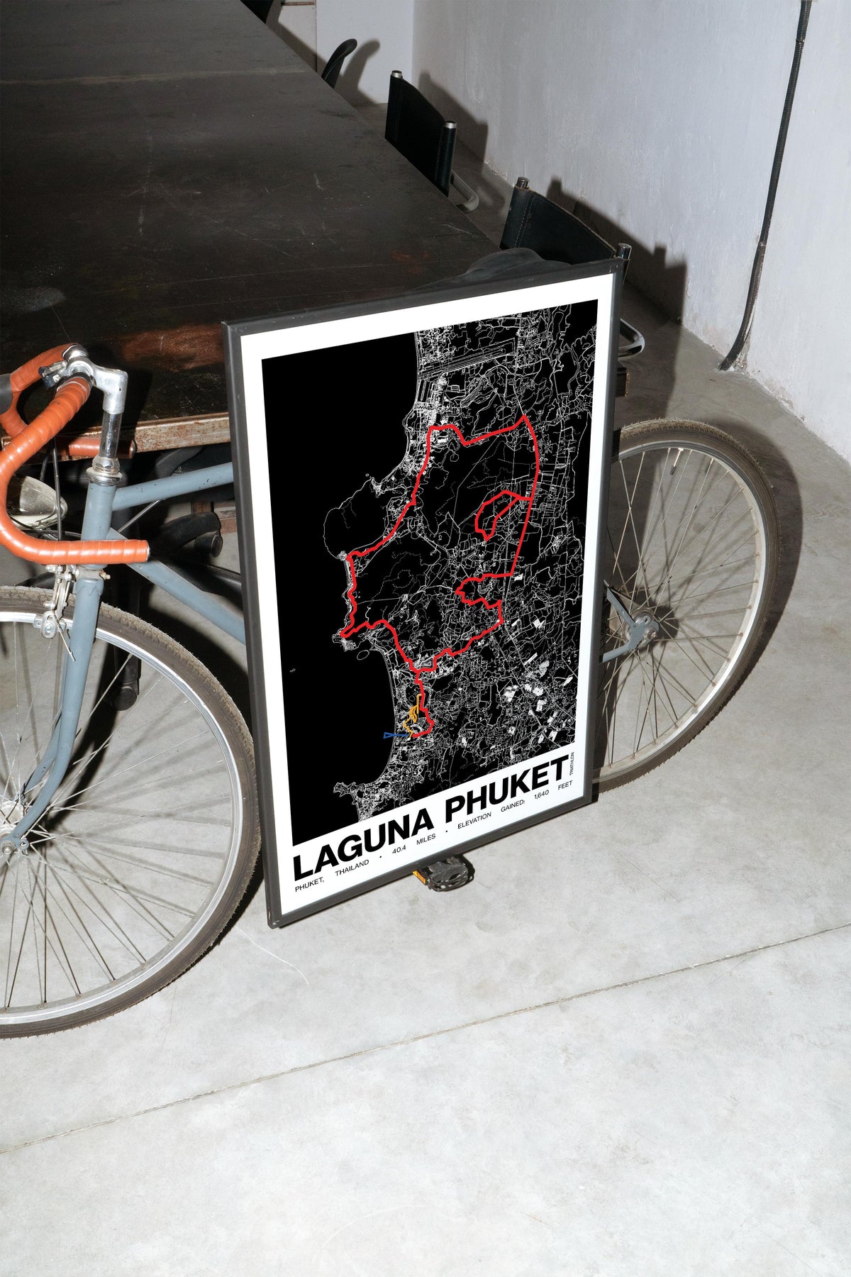 Laguna Phuket Triathlon Poster - Grid Style