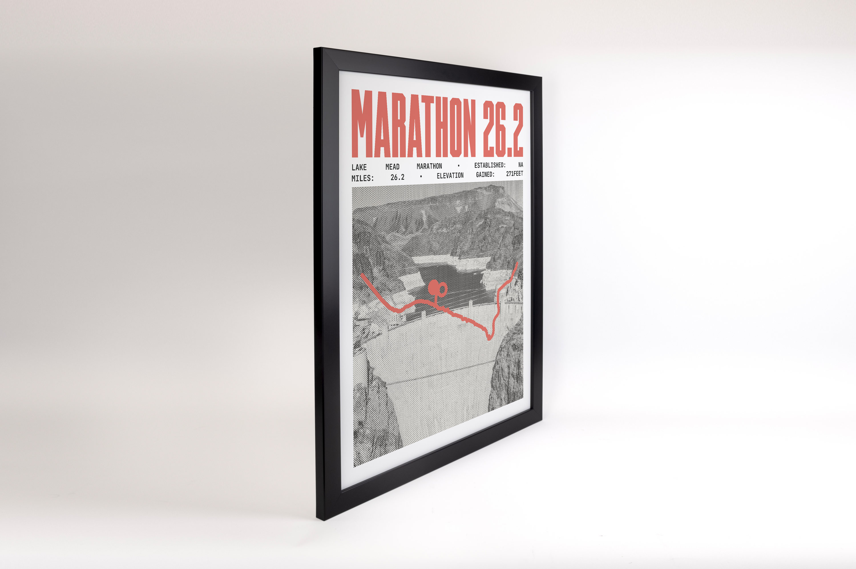 Lake Mead Marathon Poster