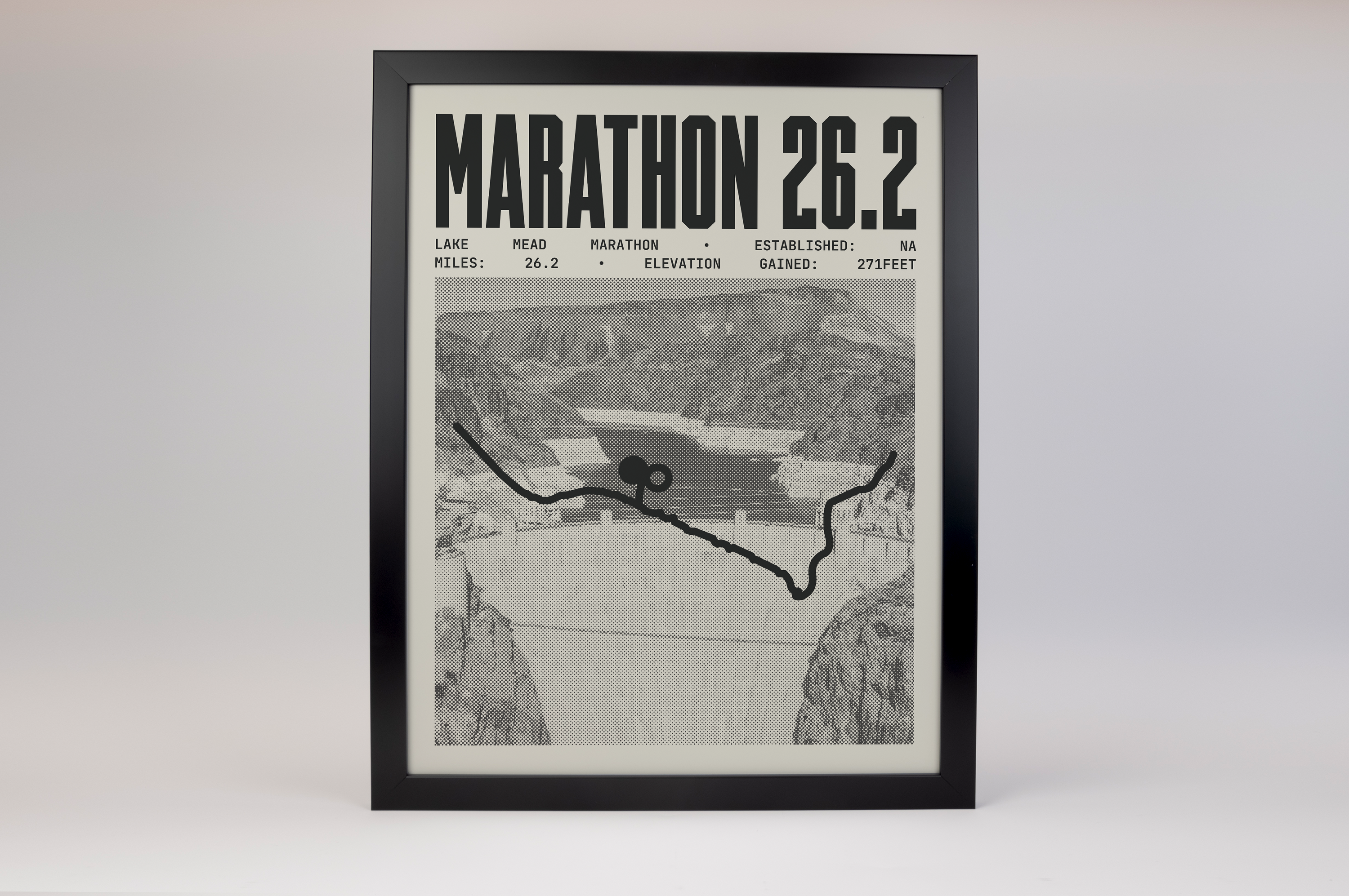 Lake Mead Marathon Poster