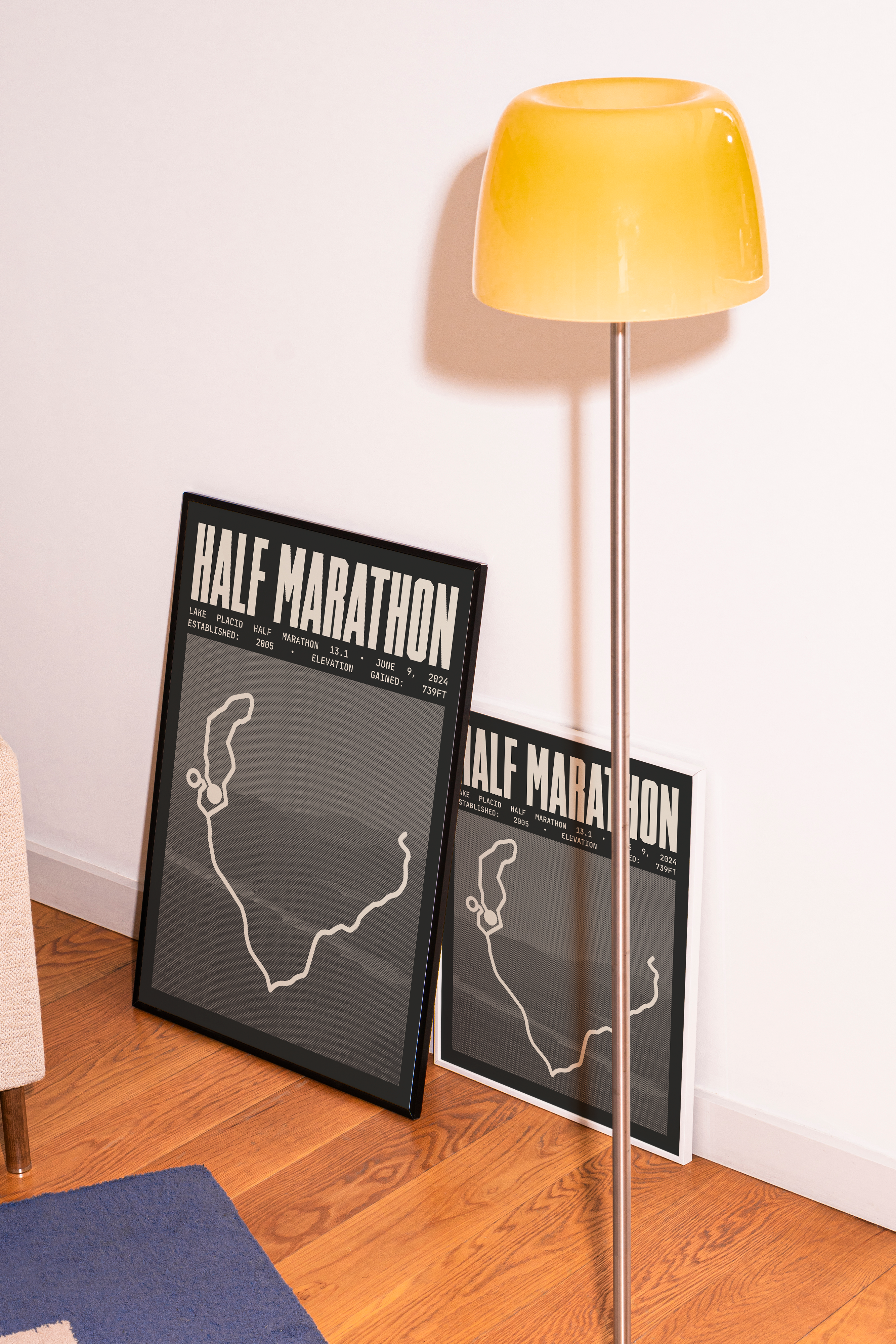 Lake Placid Half-Marathon Poster