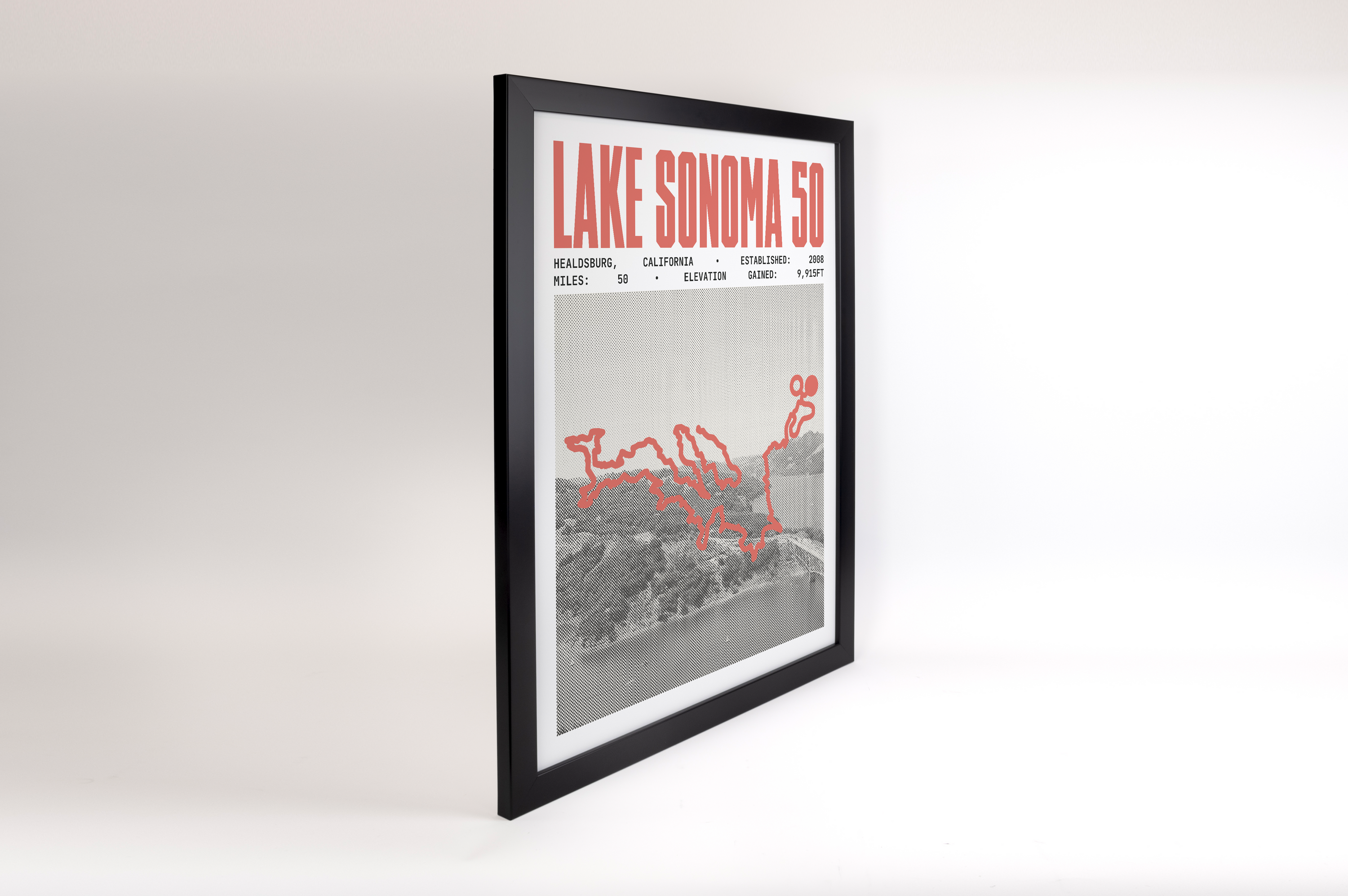 Lake Sonoma 50 Endurance Run Poster