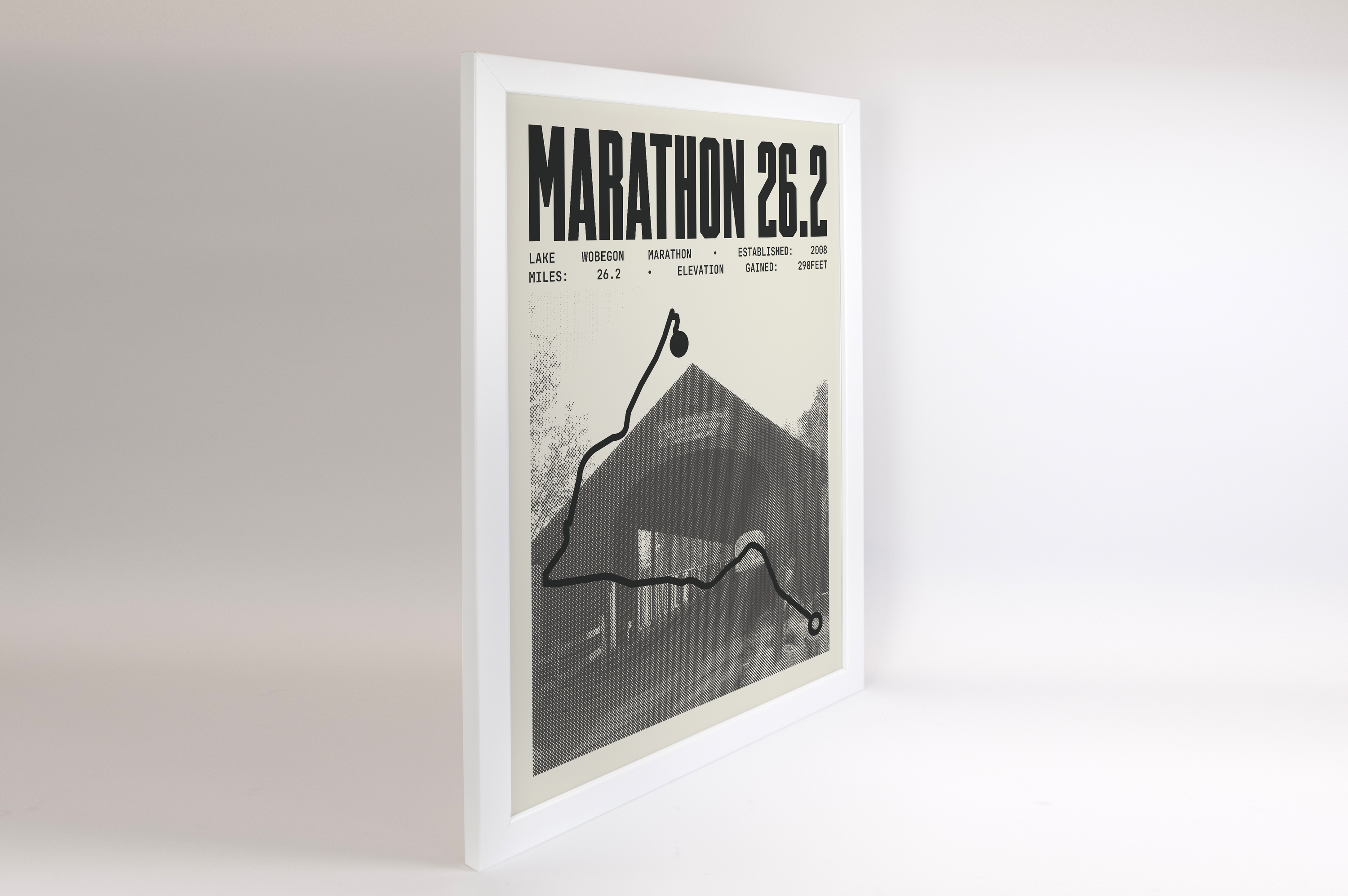 Lake Wobegon Marathon Poster