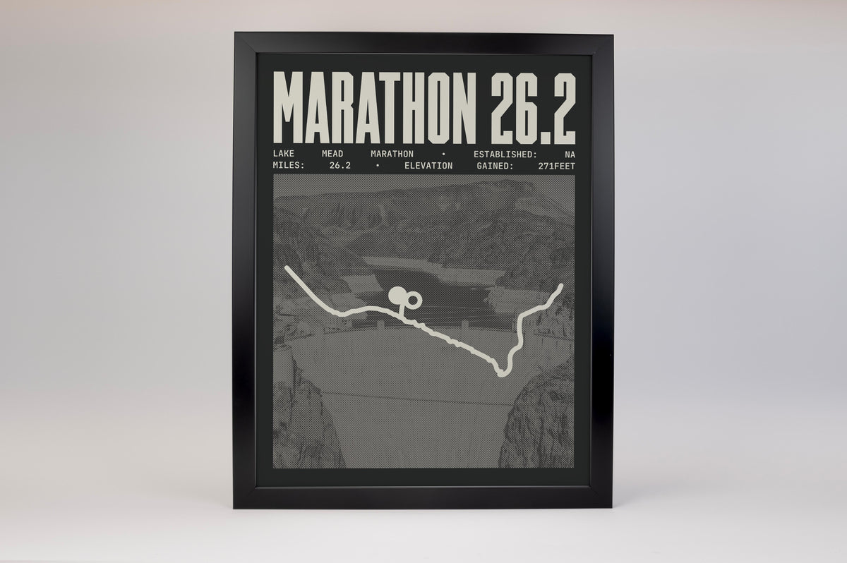 Lake Mead Marathon Poster