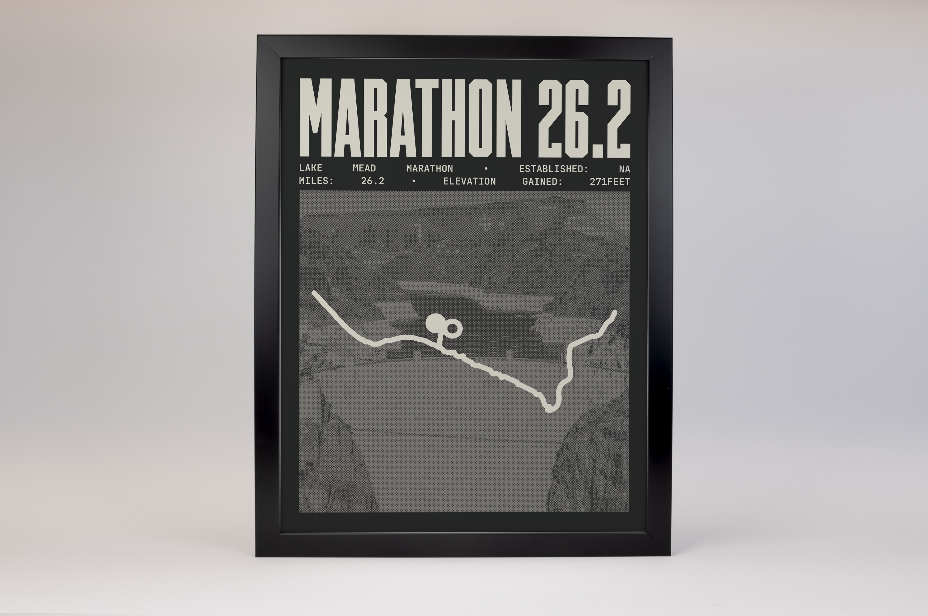 Lake Mead Marathon Poster