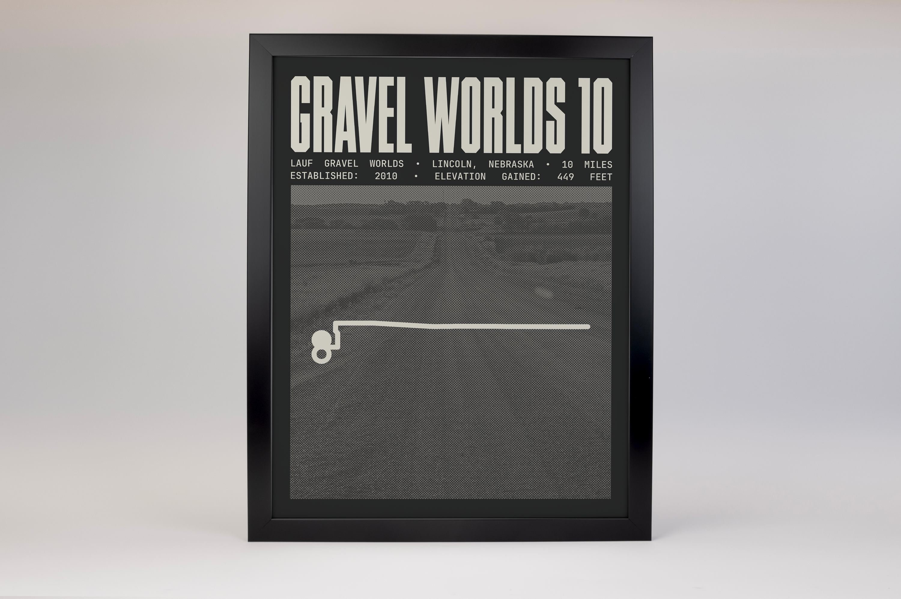 Lauf Gravel Worlds 10 Poster