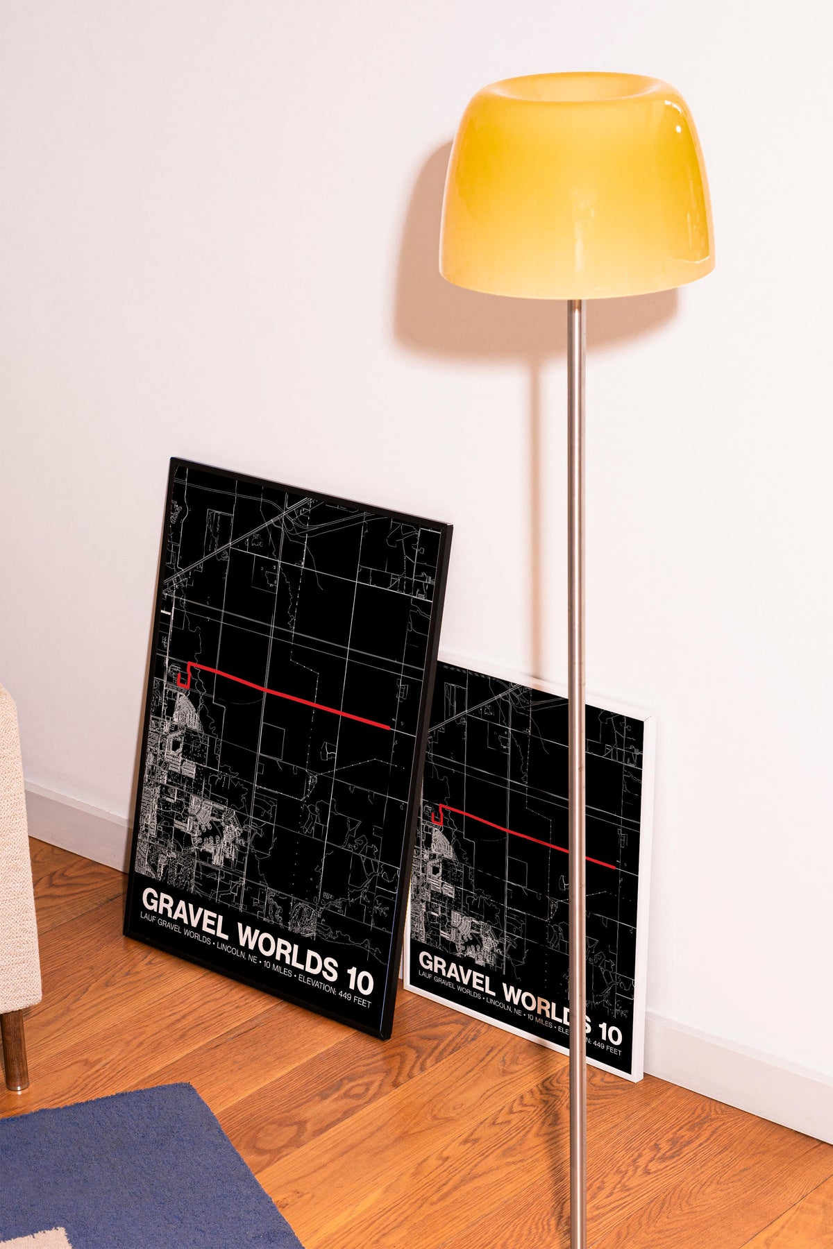 Lauf Gravel Worlds 10 Poster - Grid Style
