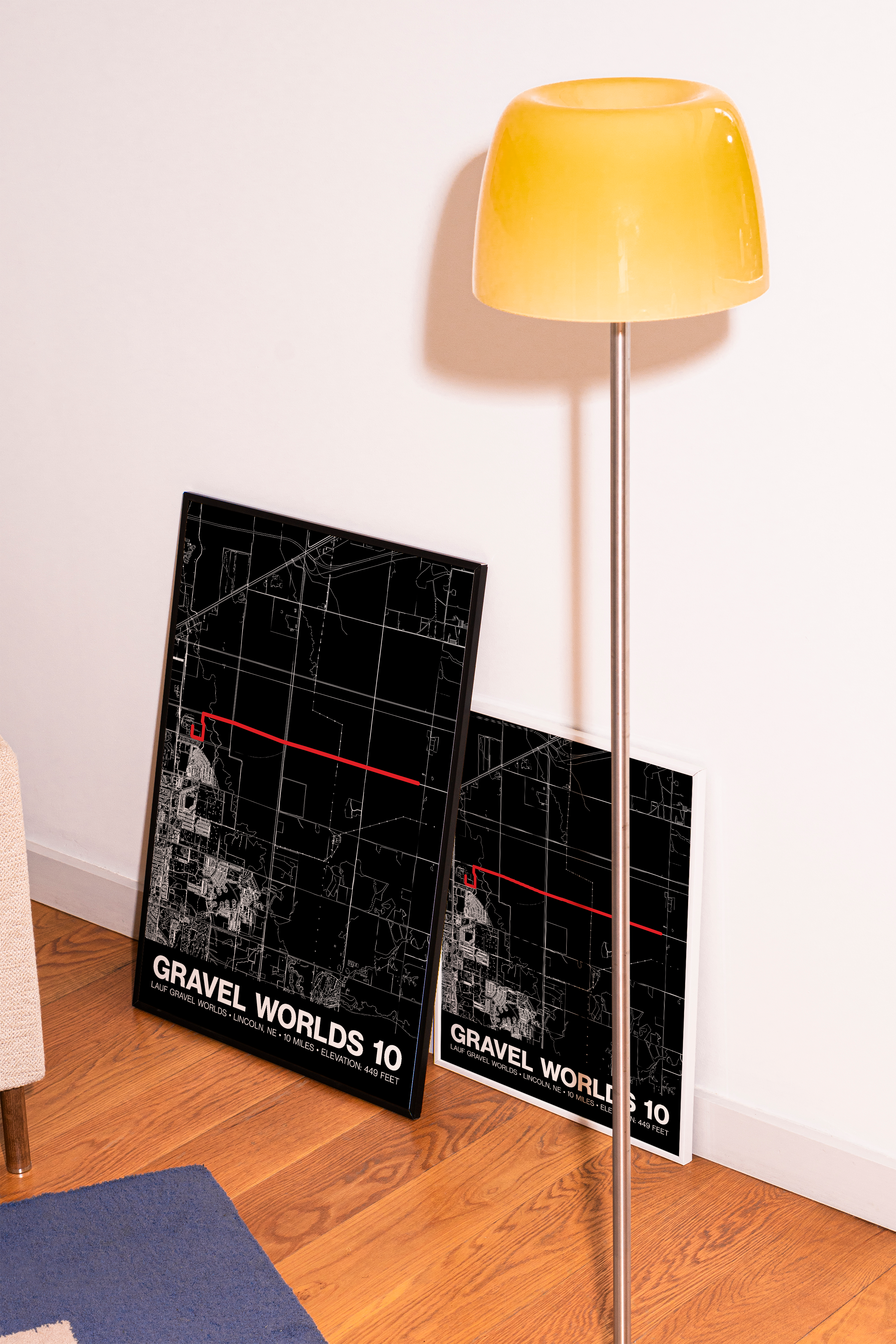 Lauf Gravel Worlds 10 Poster - Grid Style