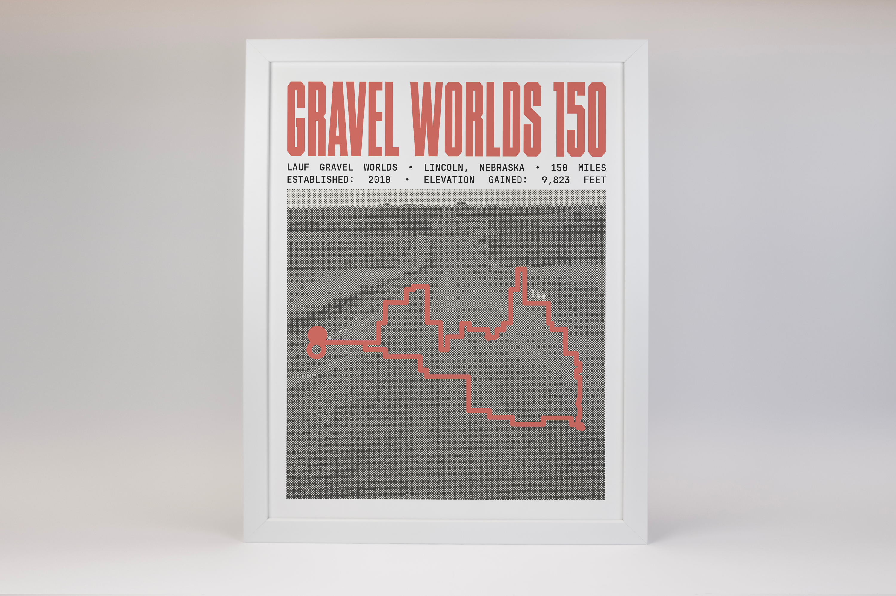 Lauf Gravel Worlds 150 Poster