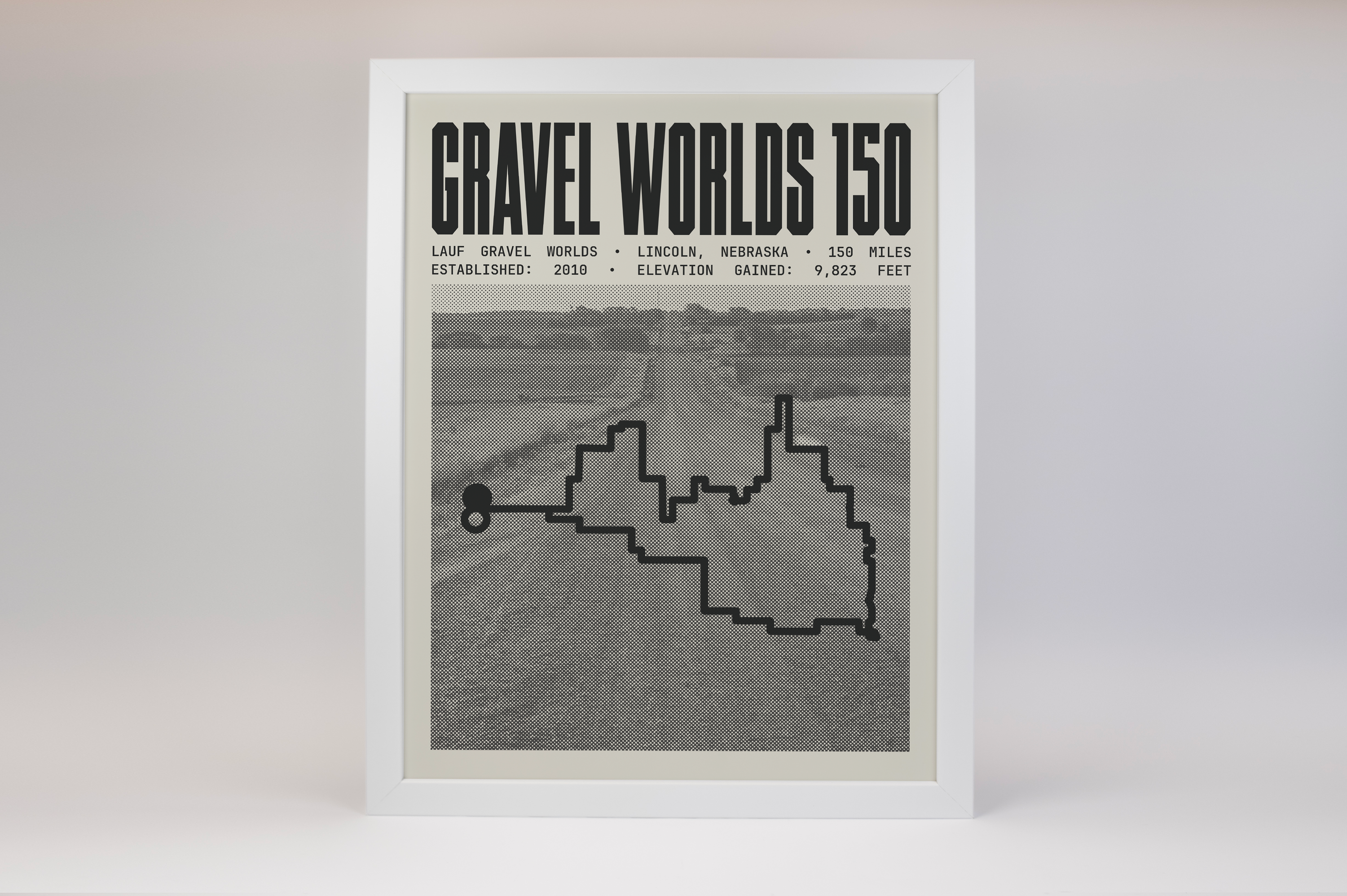 Lauf Gravel Worlds 150 Poster