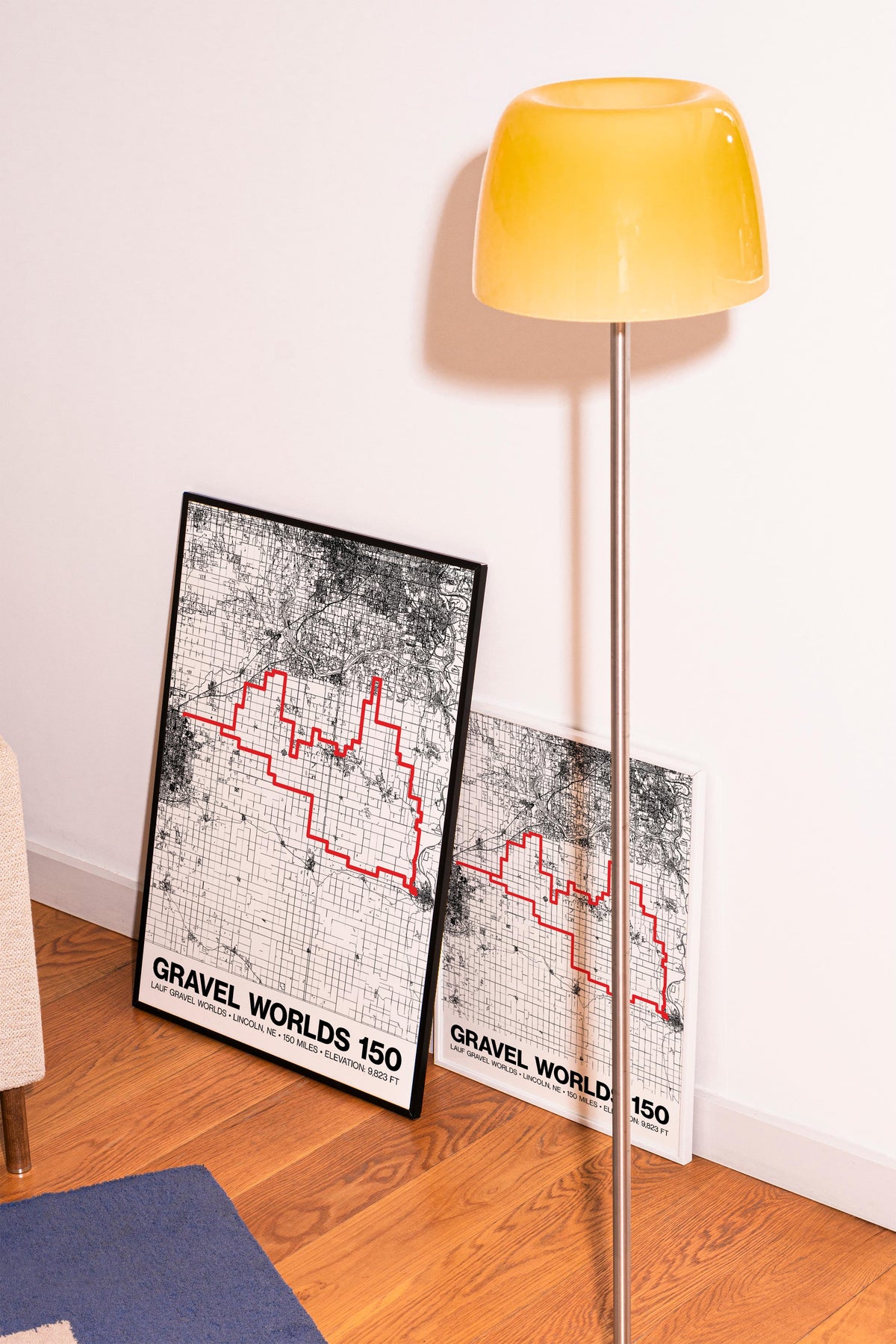 Lauf Gravel Worlds 150 Poster - Grid Style