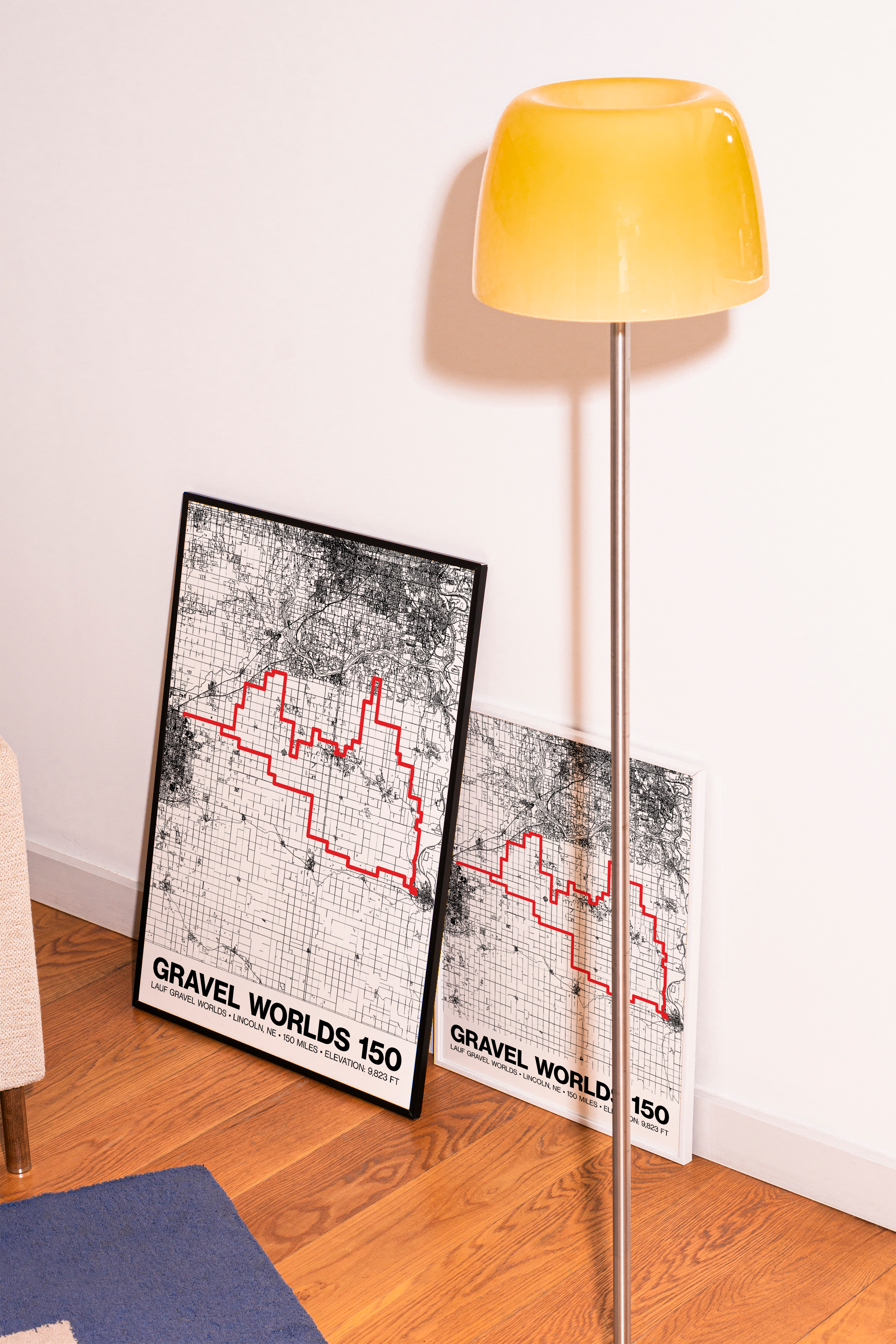 Lauf Gravel Worlds 150 Poster - Grid Style
