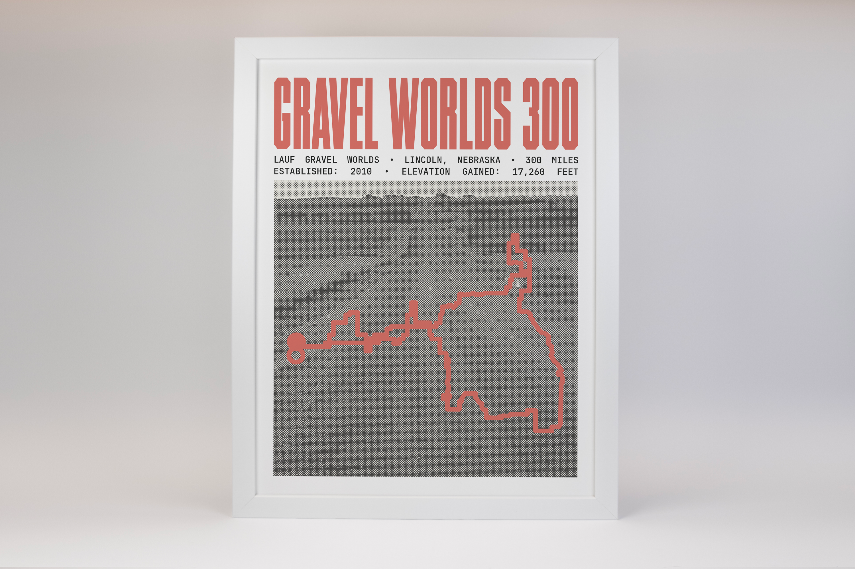 Lauf Gravel Worlds 300 Poster