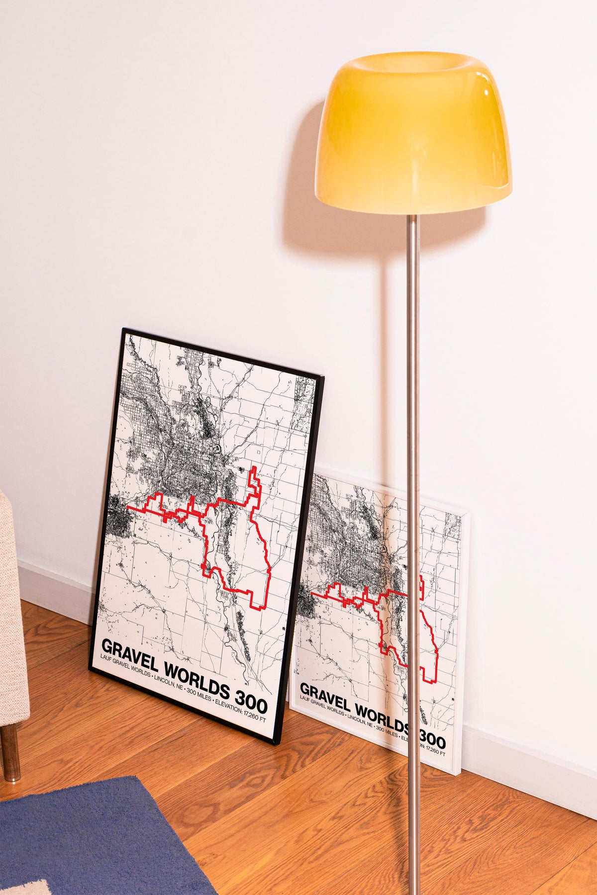 Lauf Gravel Worlds 300 Poster - Grid Style