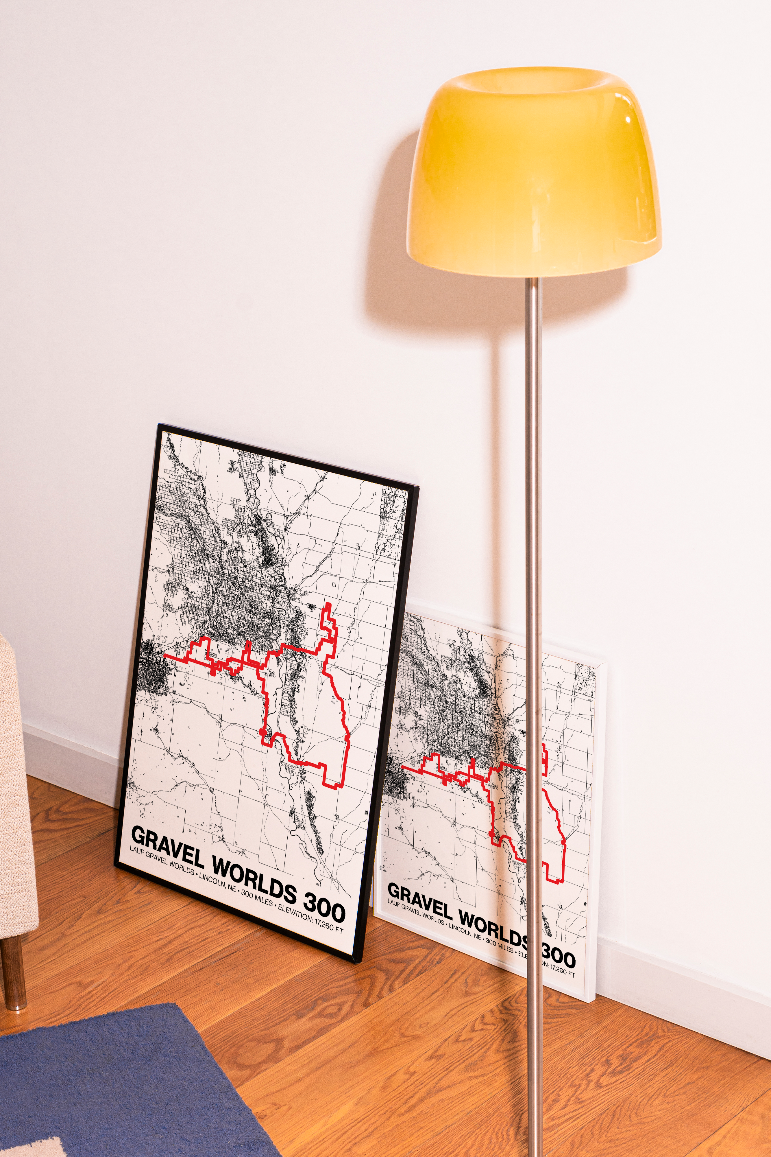 Lauf Gravel Worlds 300 Poster - Grid Style