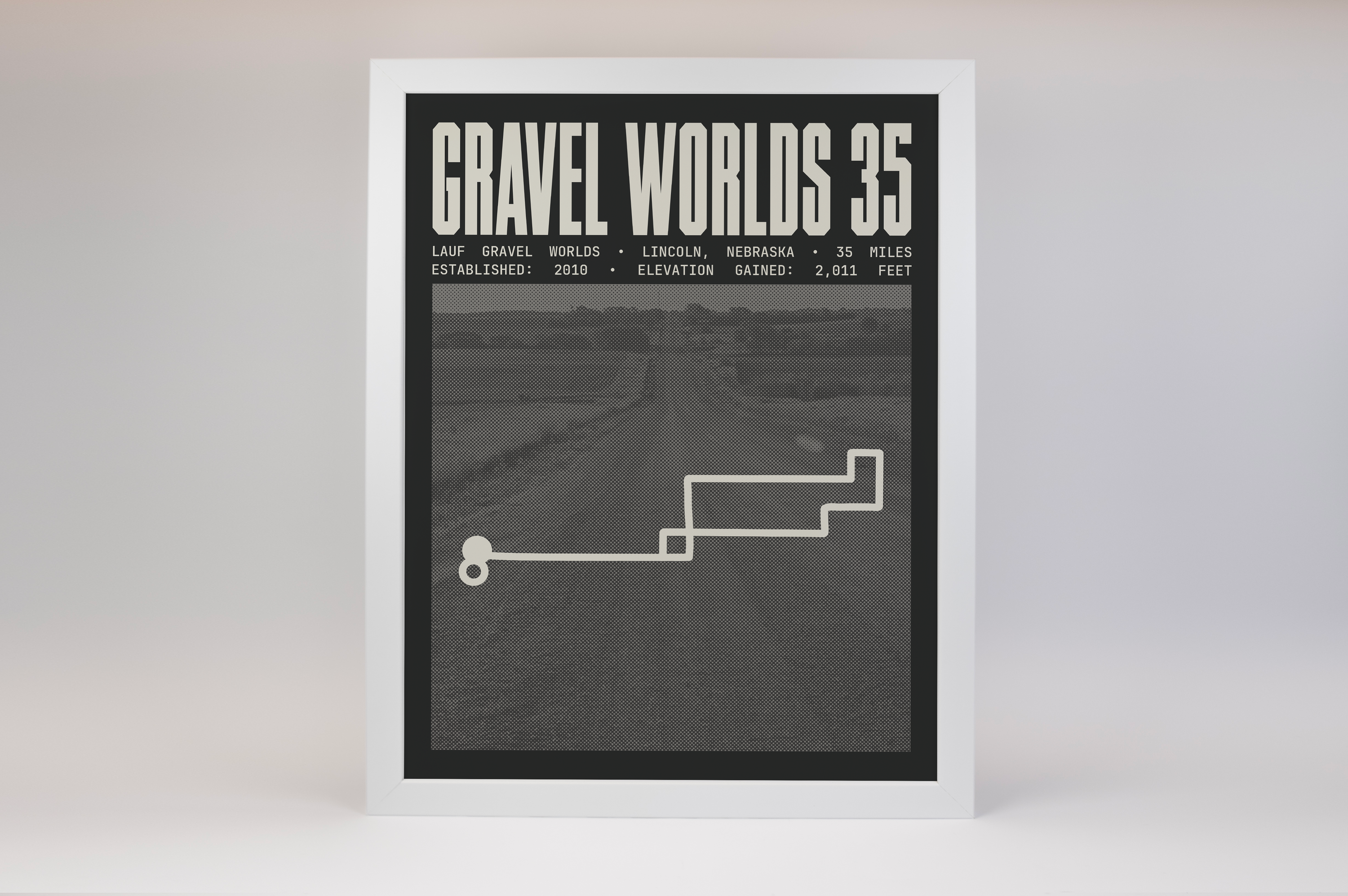 Lauf Gravel Worlds 35 Poster