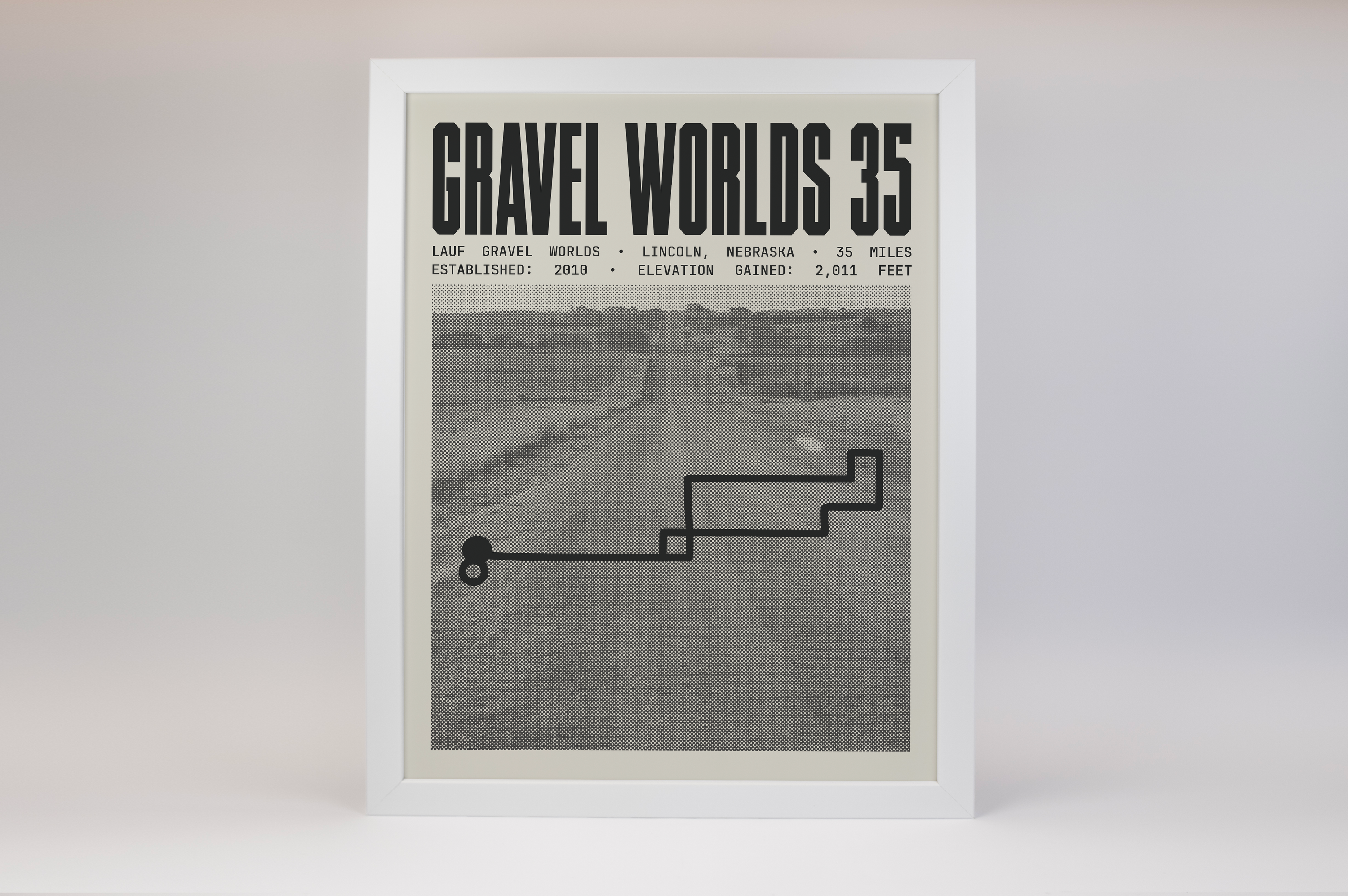 Lauf Gravel Worlds 35 Poster
