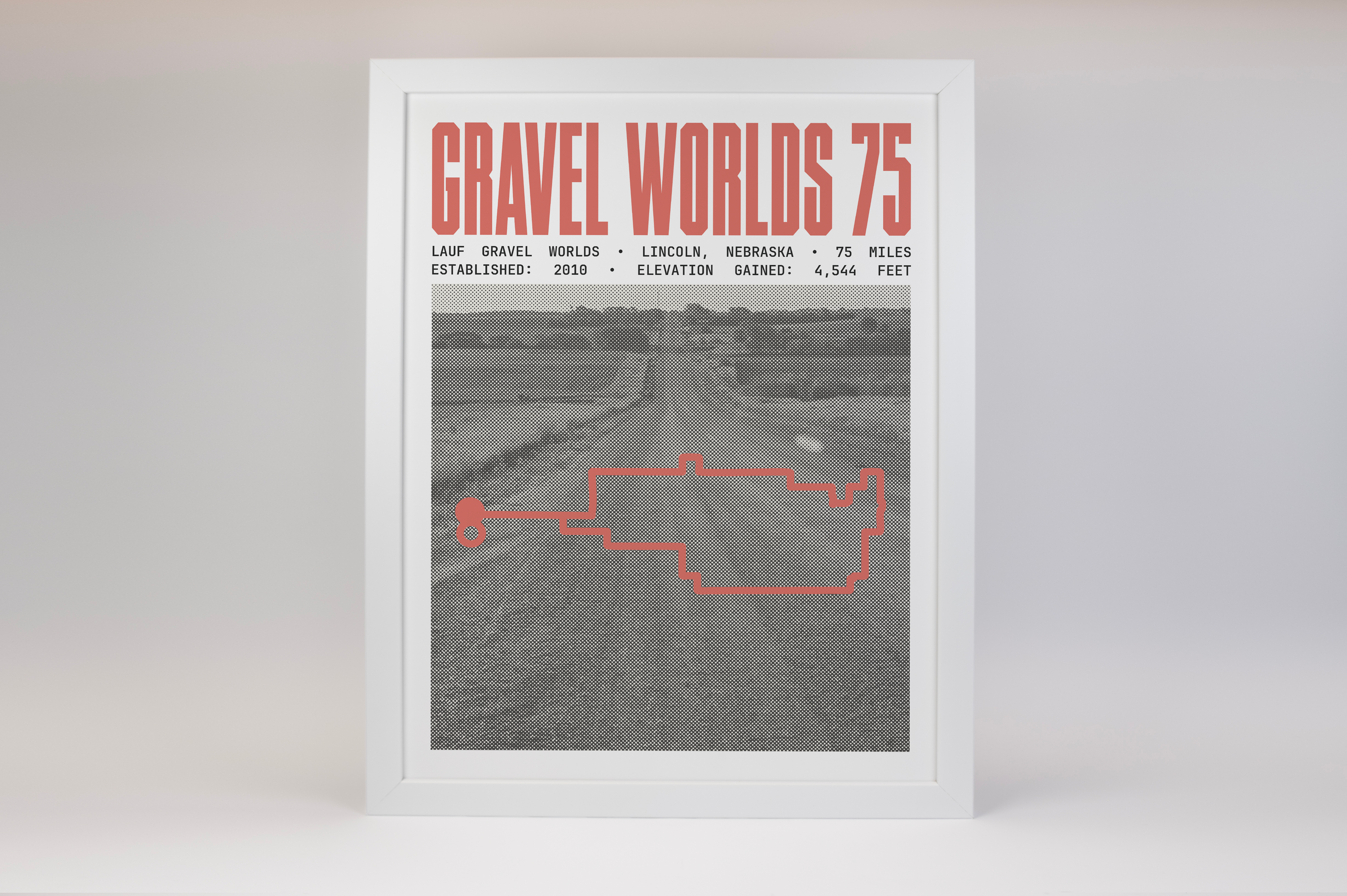 Lauf Gravel Worlds 75 Poster